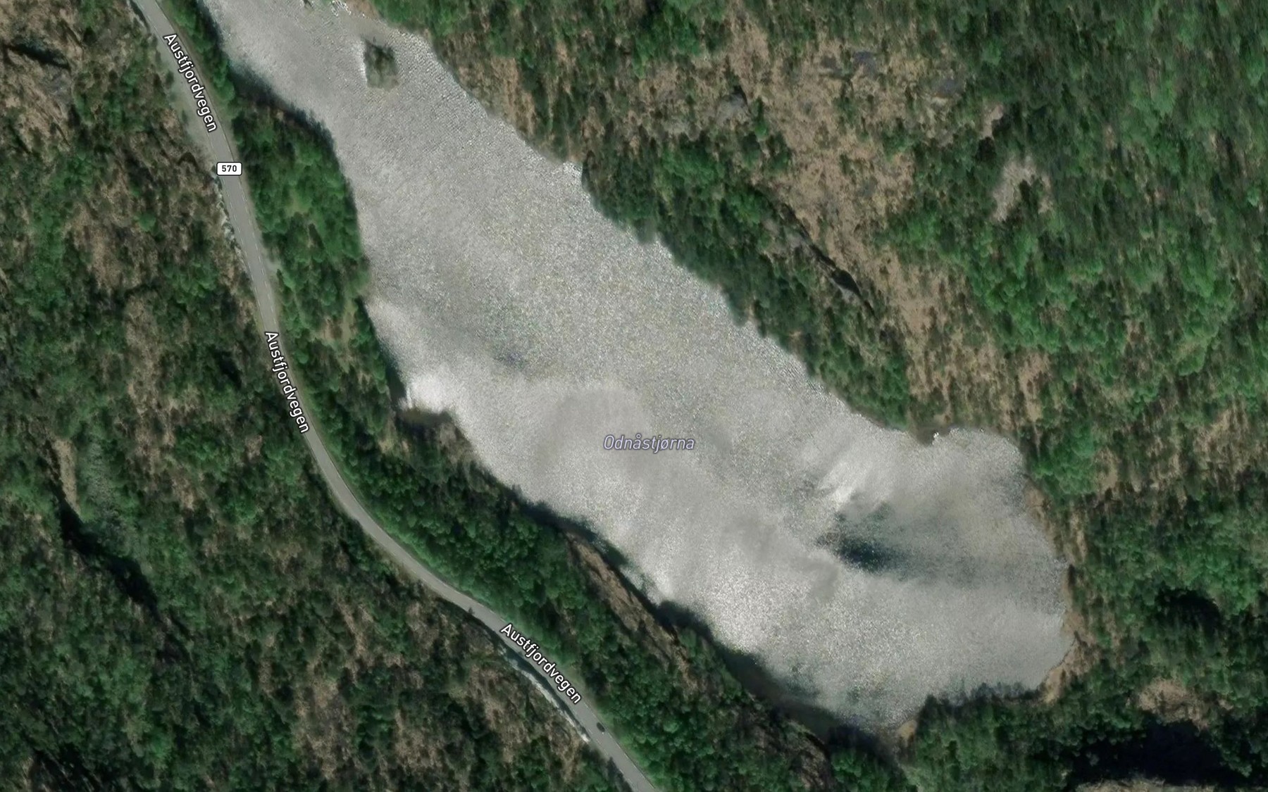 Satellite map of the Odnastjorni