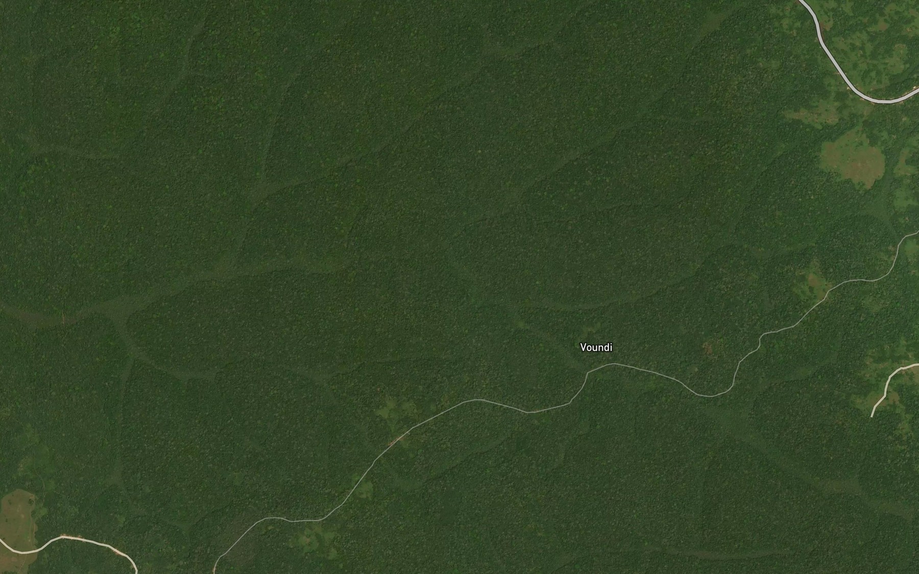 Satellite map of the Niamboumsou
