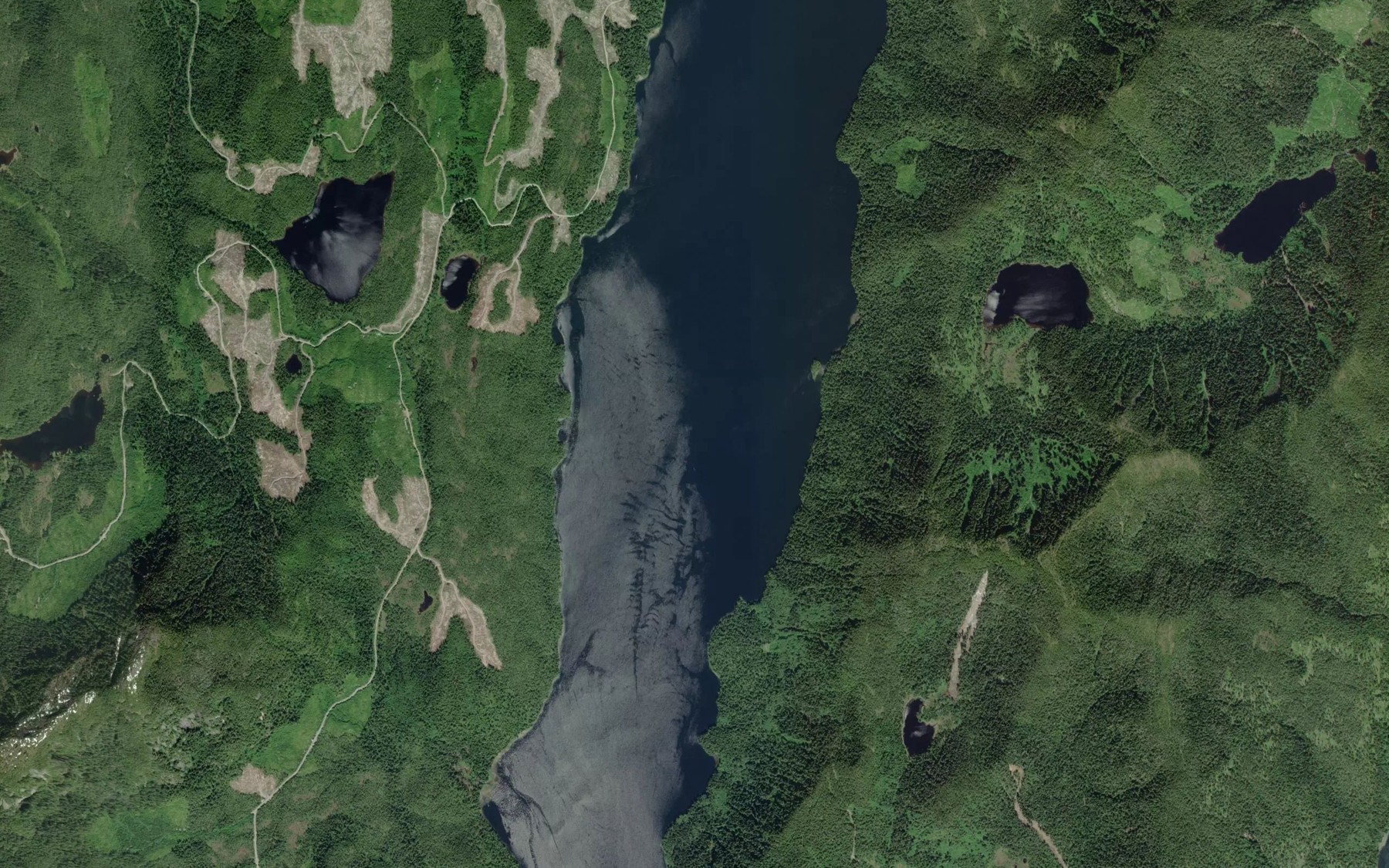 Satellite map of the Griffin Passage