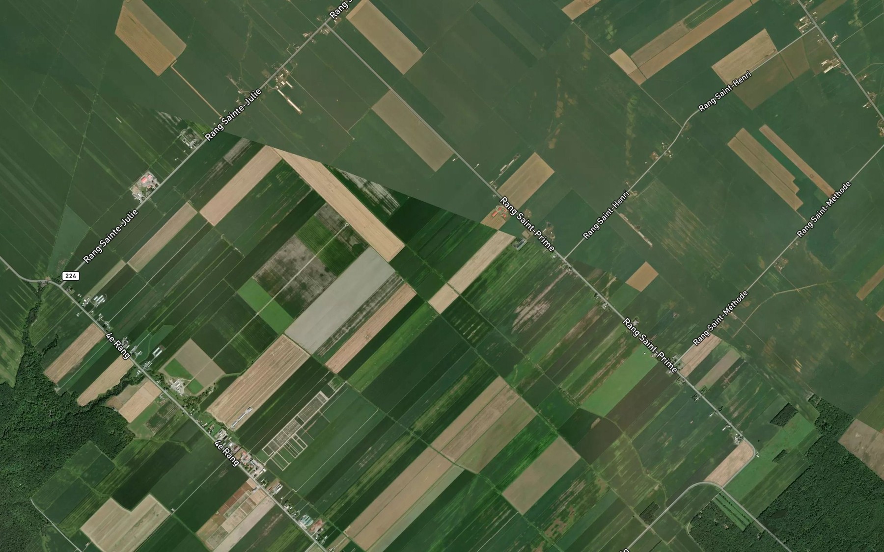 Satellite map of the Decharge du Cordon