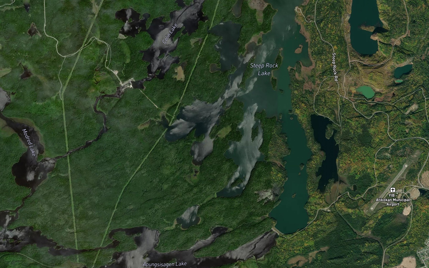 Satellite map of the Walter Bay