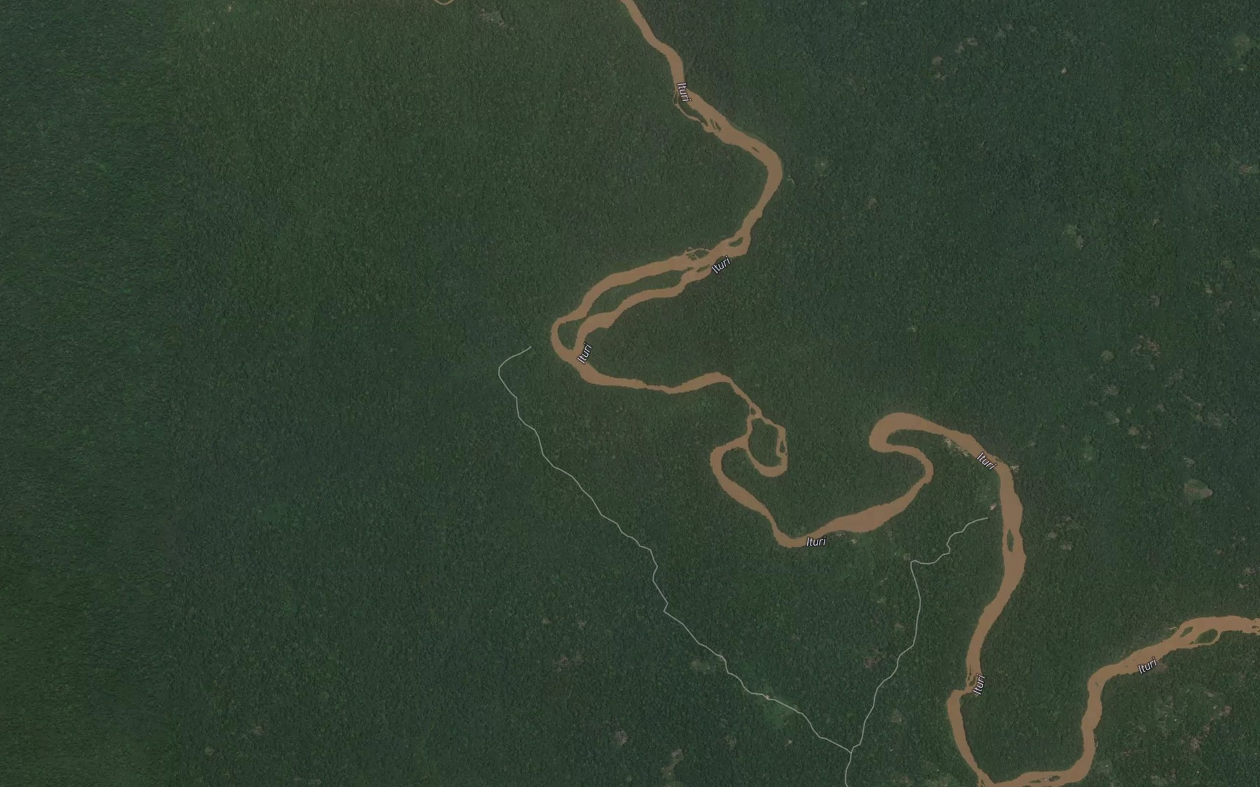 Satellite map of the Kandani