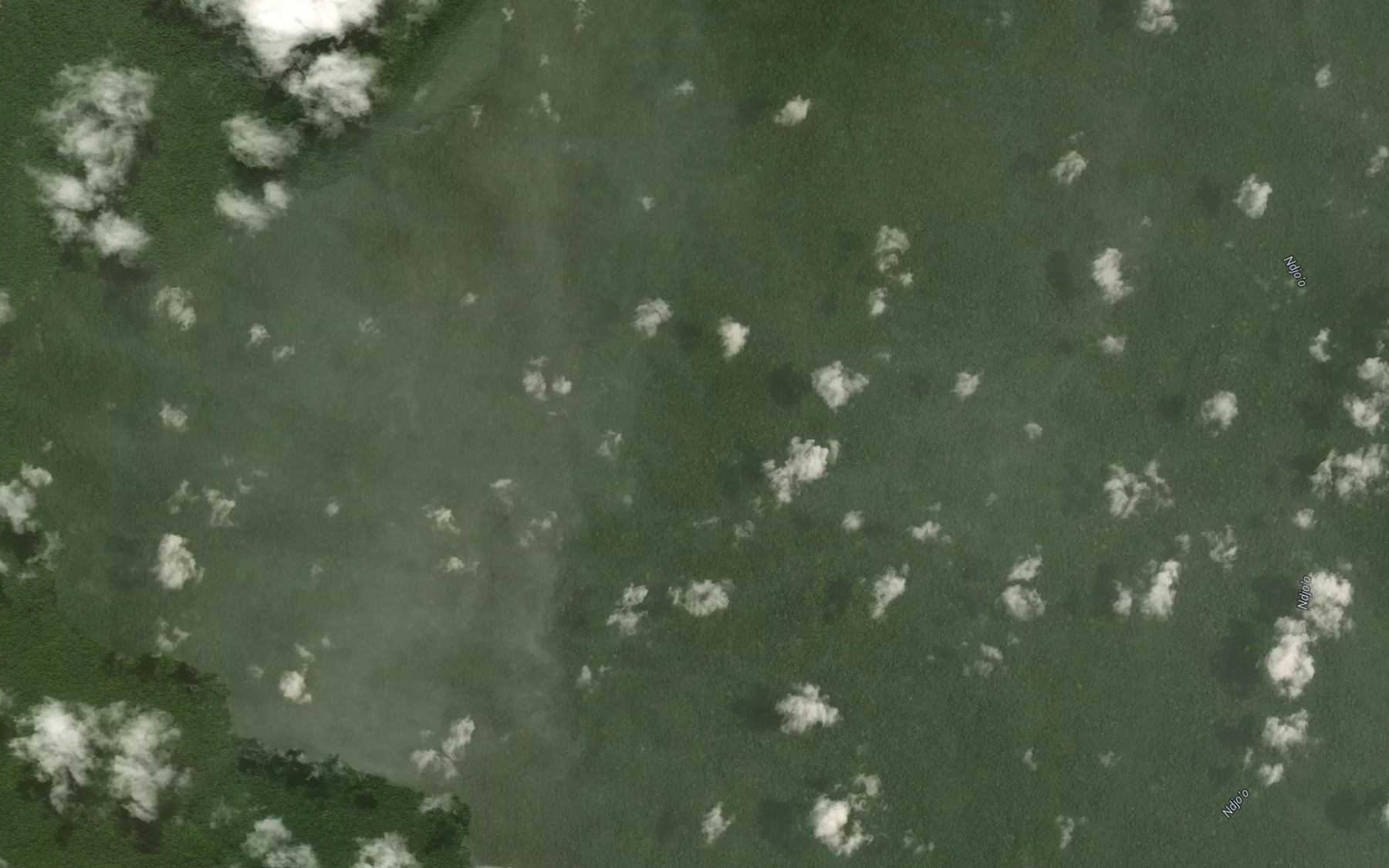 Satellite map of the Zam