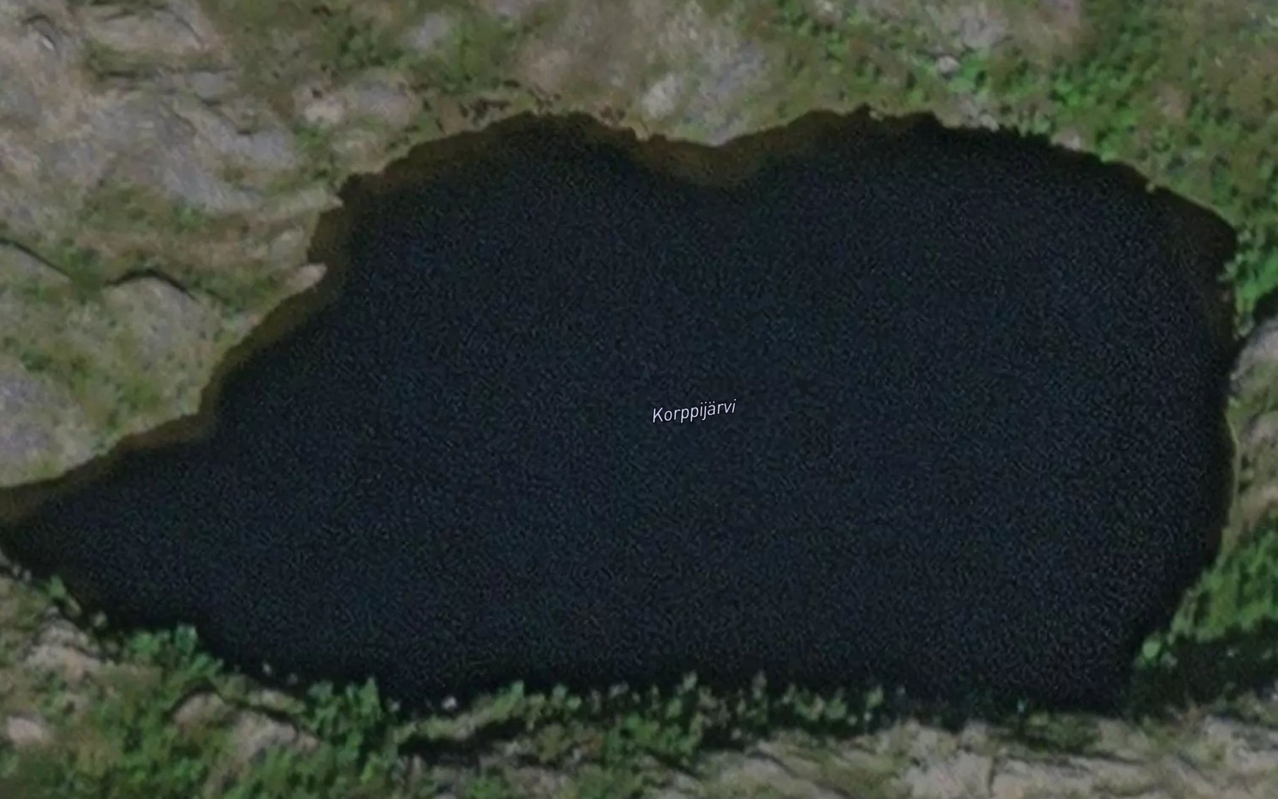 Satellite map of the Garpijaervi
