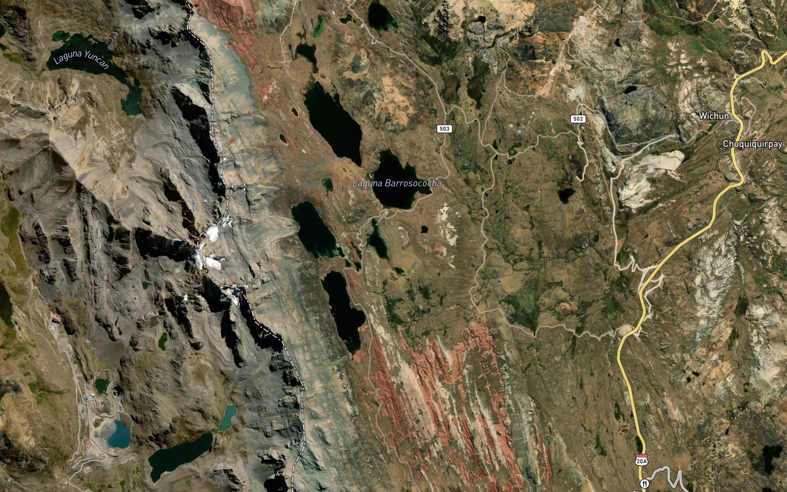Lagunas Minachacan