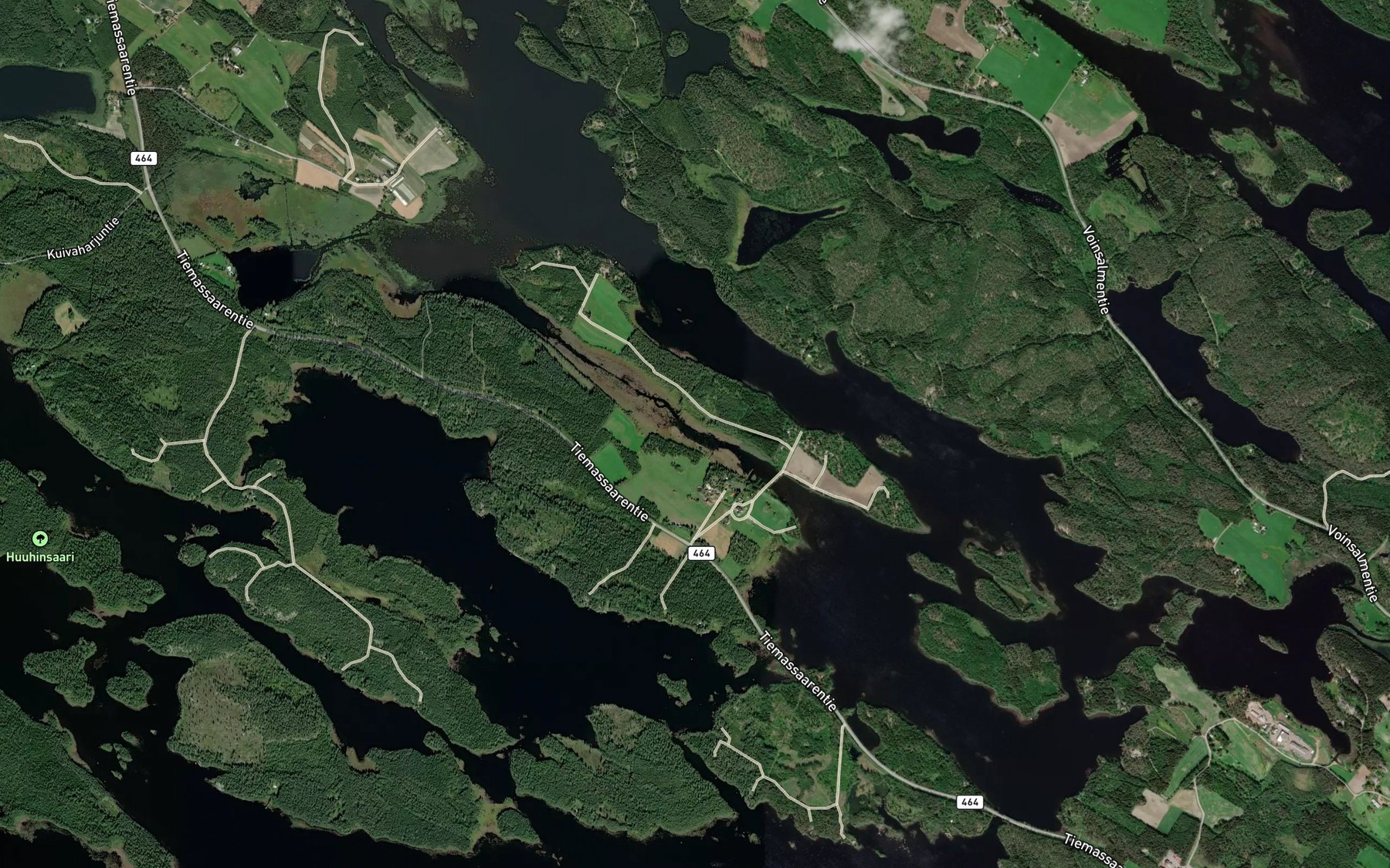 Satellite map of the Kaijansalmi