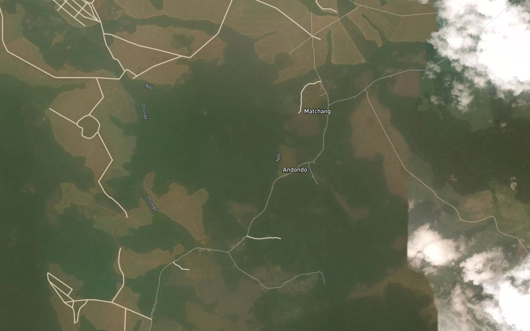 Satellite map of the Nto