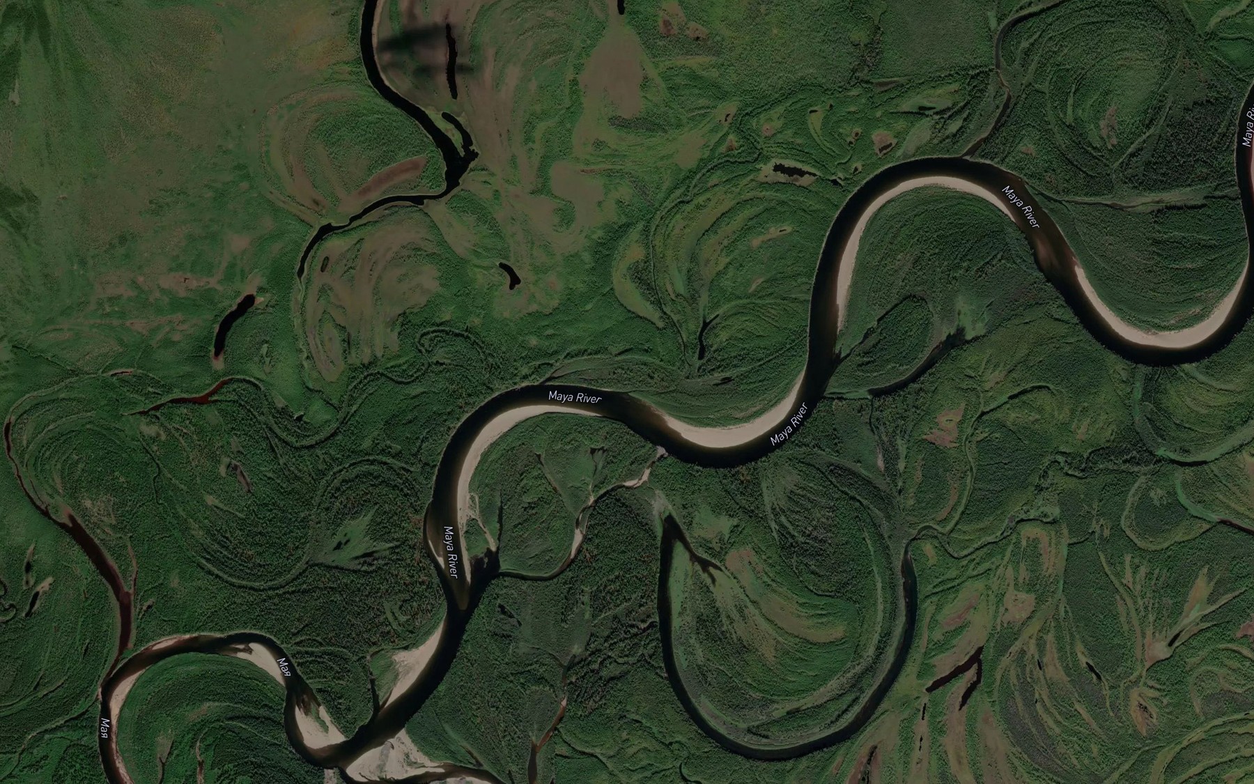 Satellite map of the Itendekan
