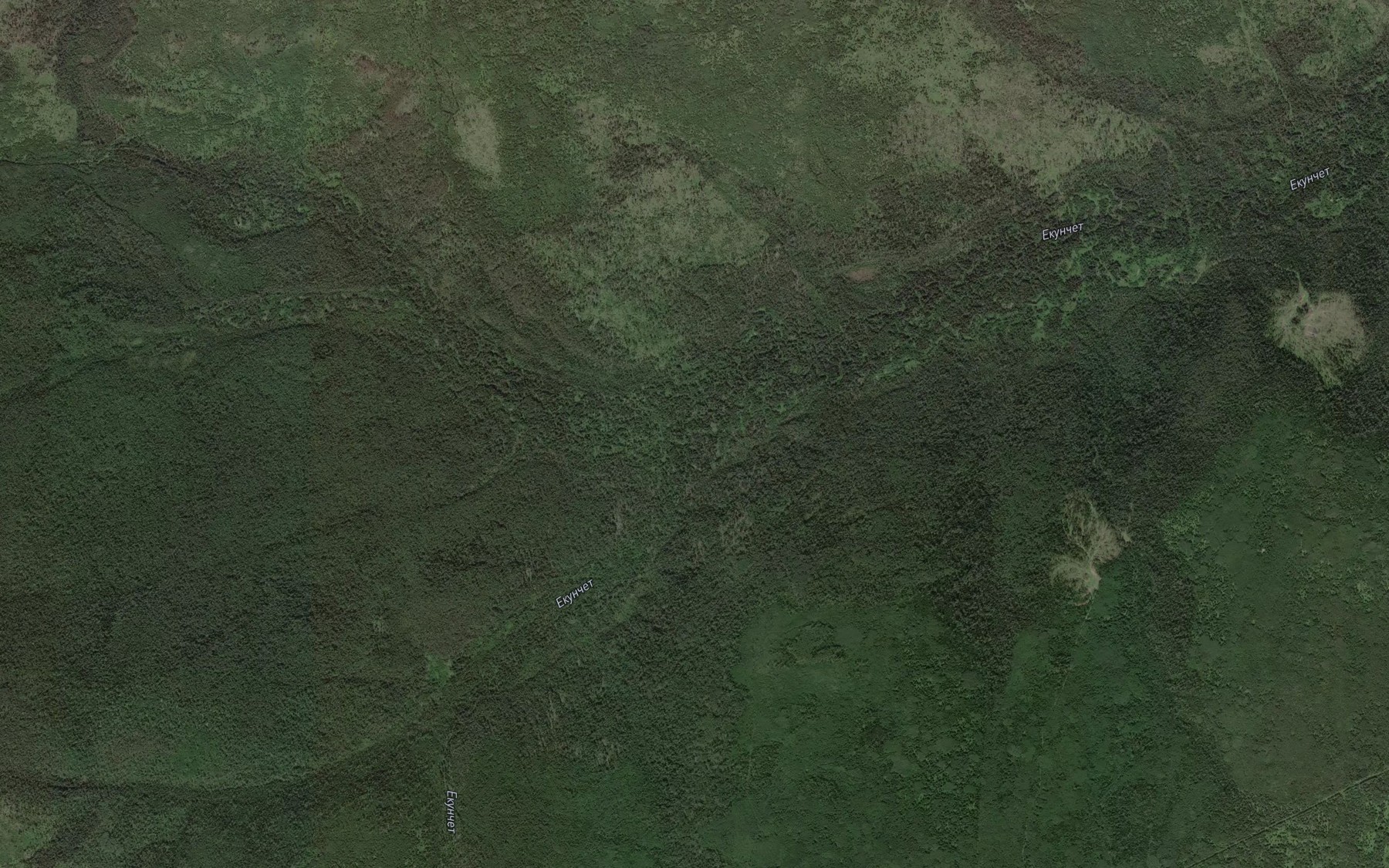Satellite map of the Kal'duk