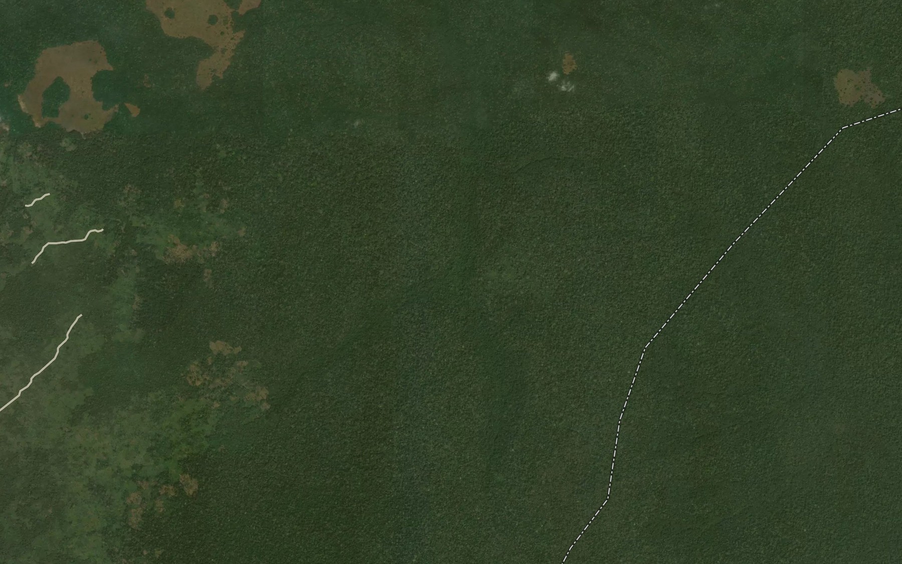 Satellite map of the Mobandja Deuxieme