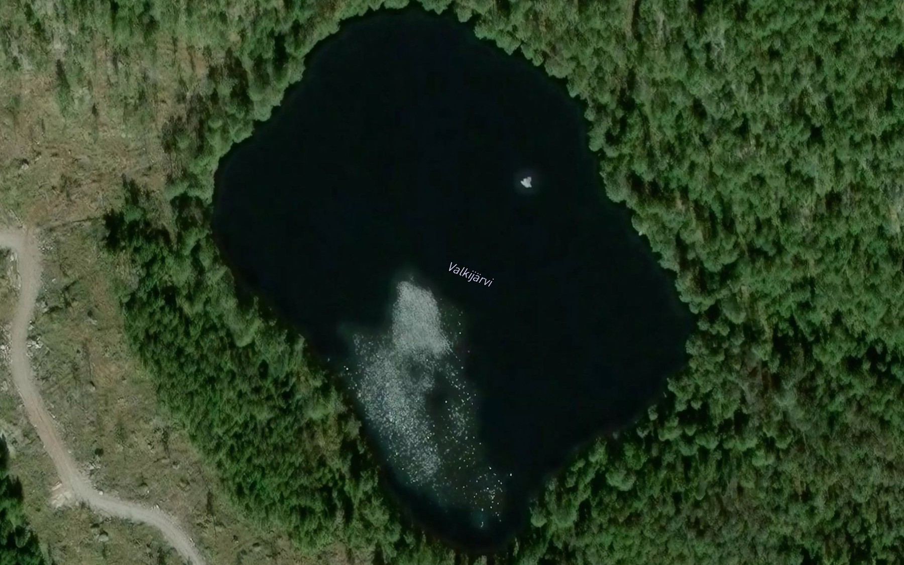 Satellite map of the Valkijarvi