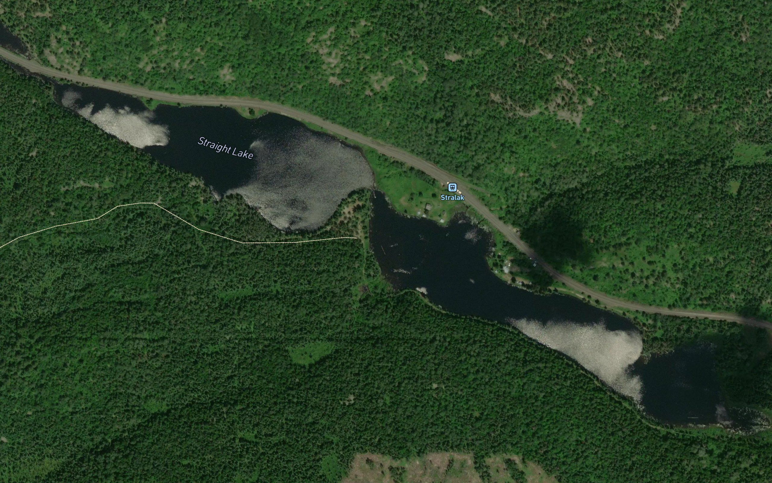 Straight Lake