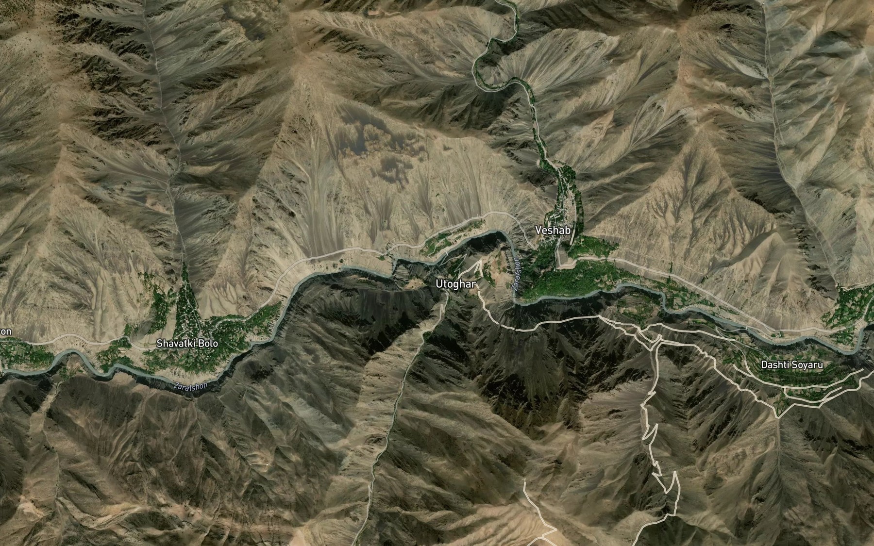 Satellite map of the Utogar
