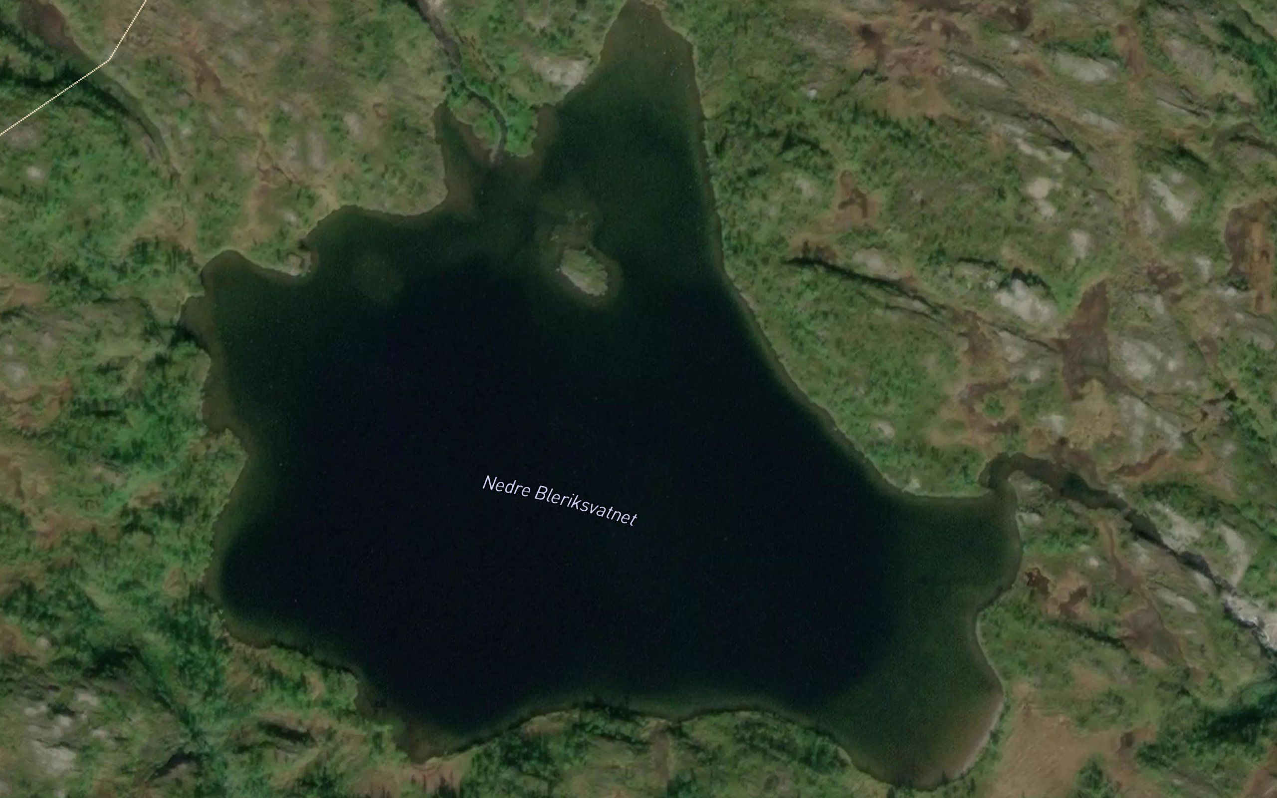 Bleriksvatnet,nedre