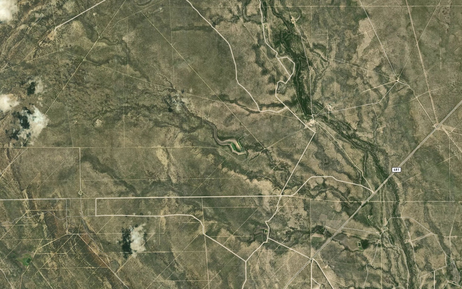 Satellite map of the Saner Lake Number 1