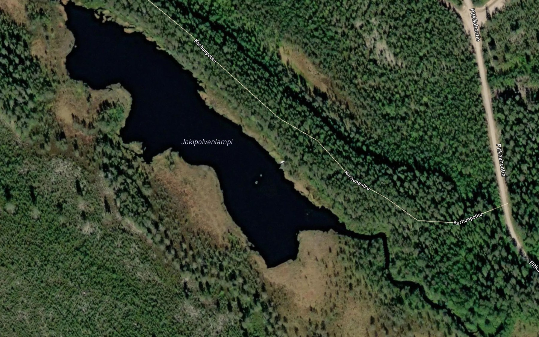 Satellite map of the Kannikkapuro