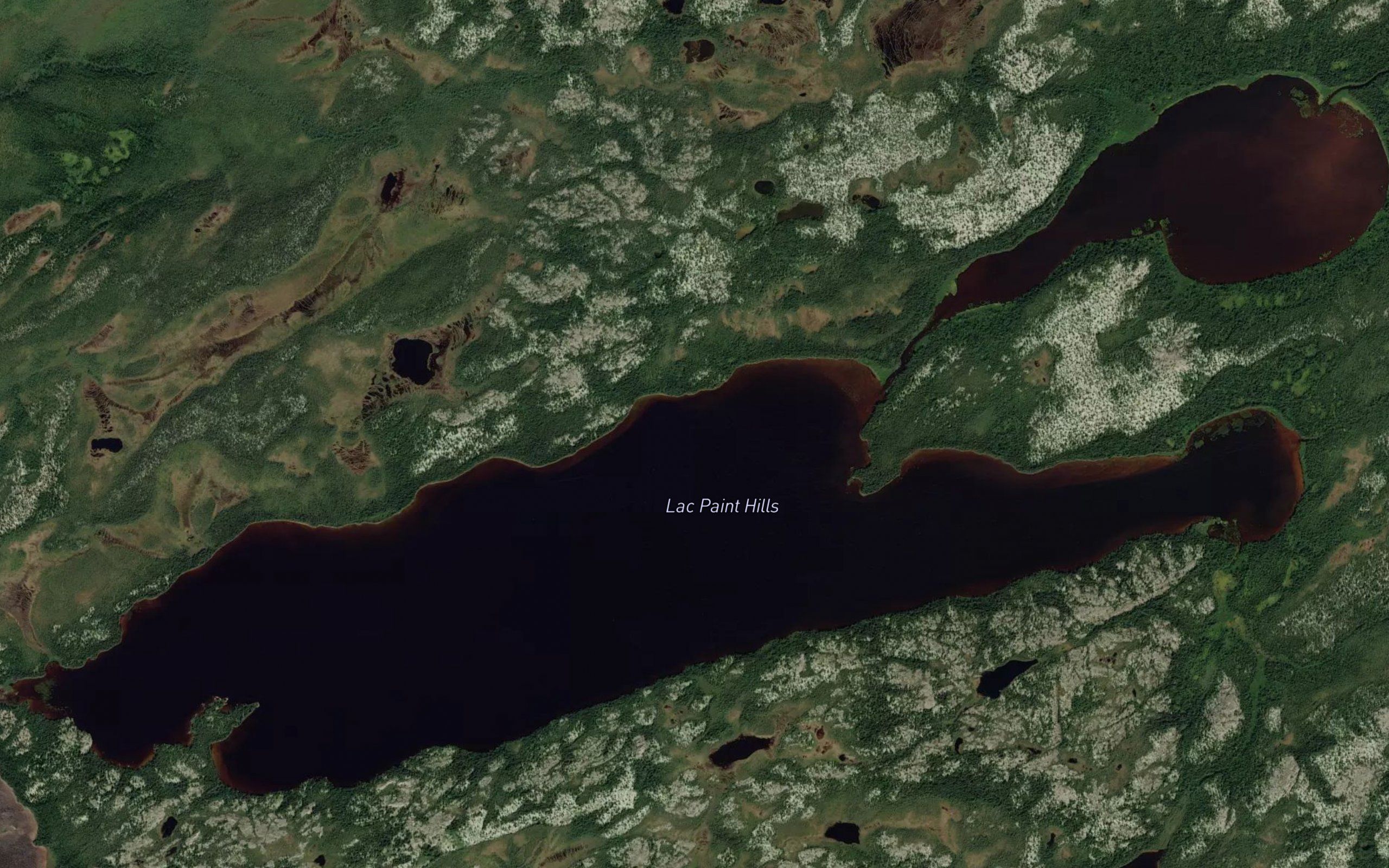 Lac Paint Hills
