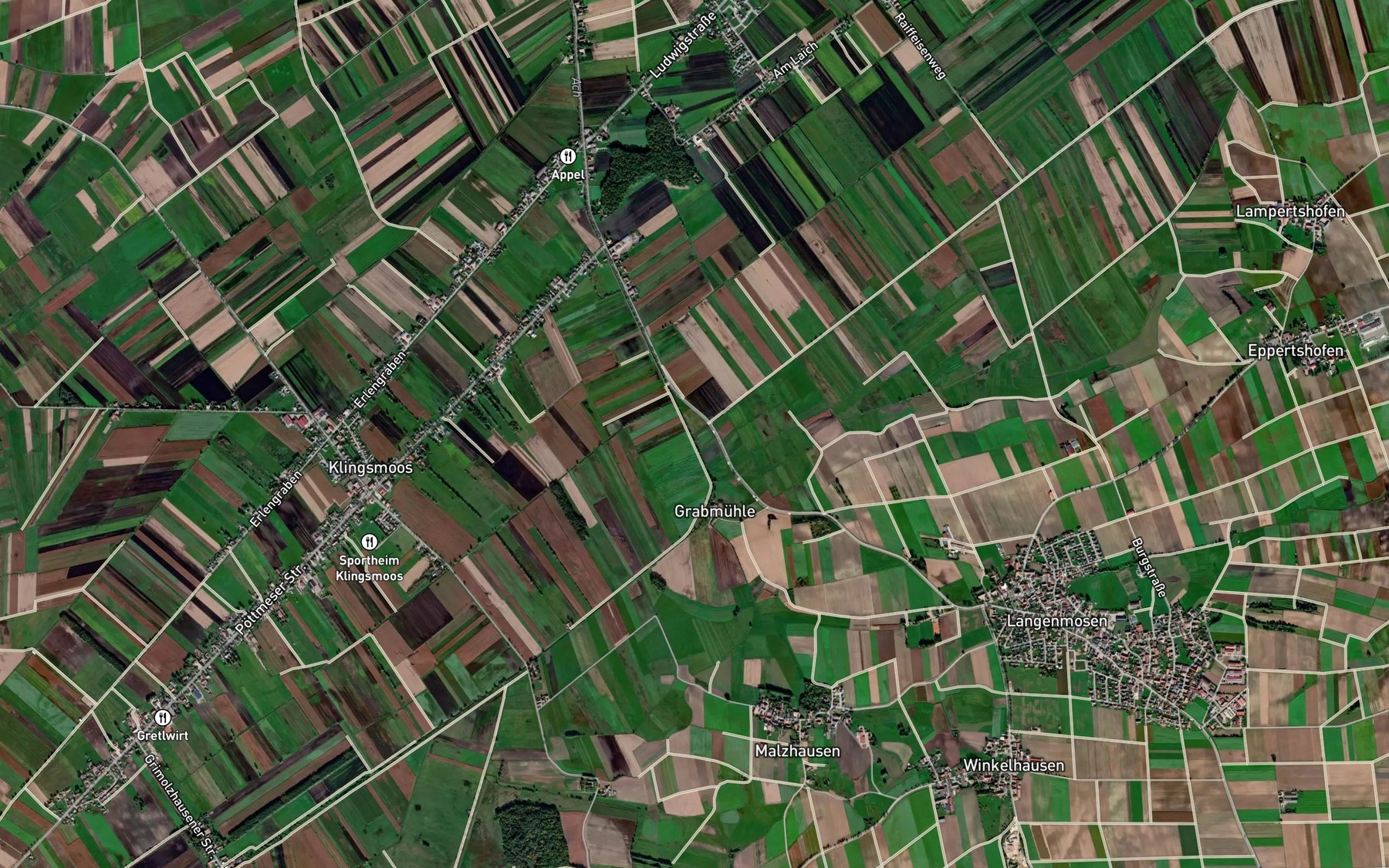Satellite map of the Hauptkanal