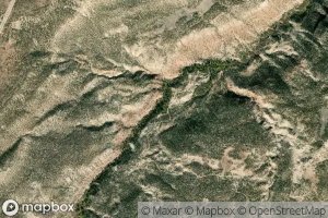 Satellite map of the Potter Spring