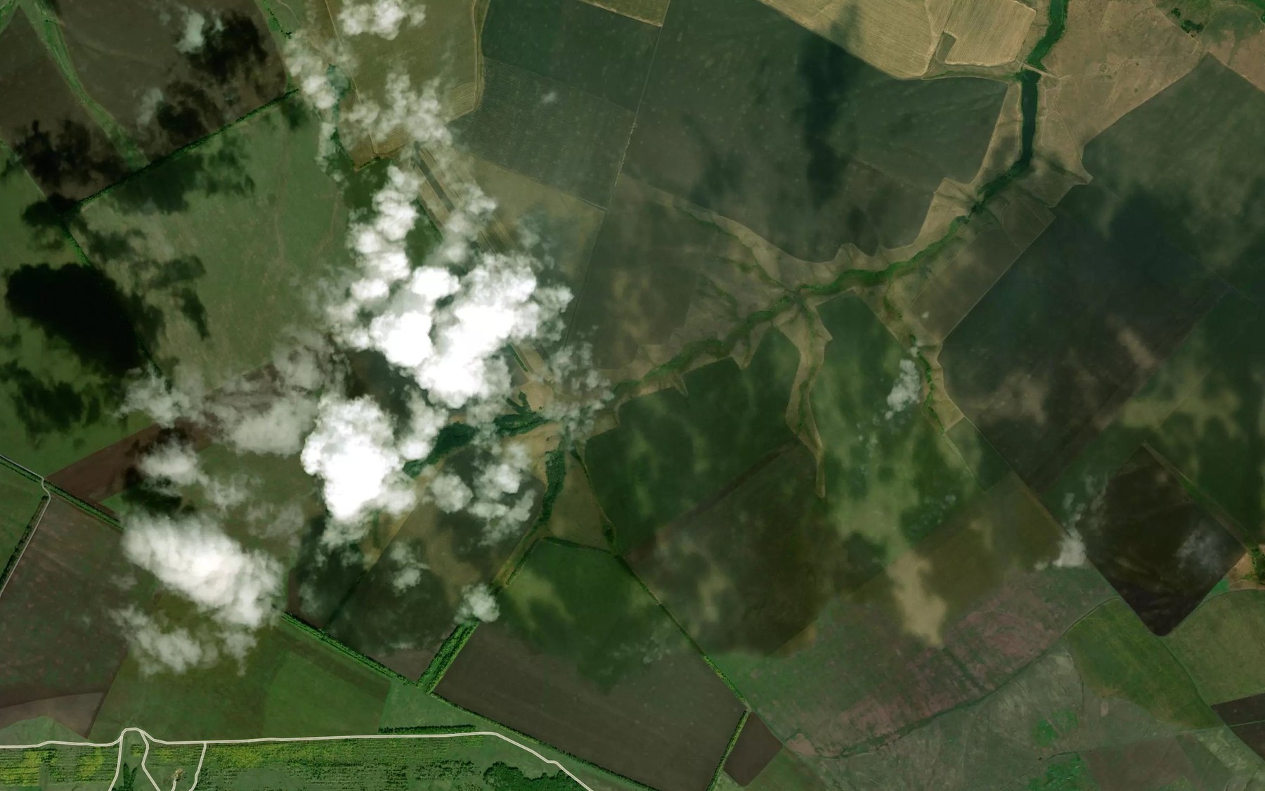 Satellite map of the Balka Dubovaya