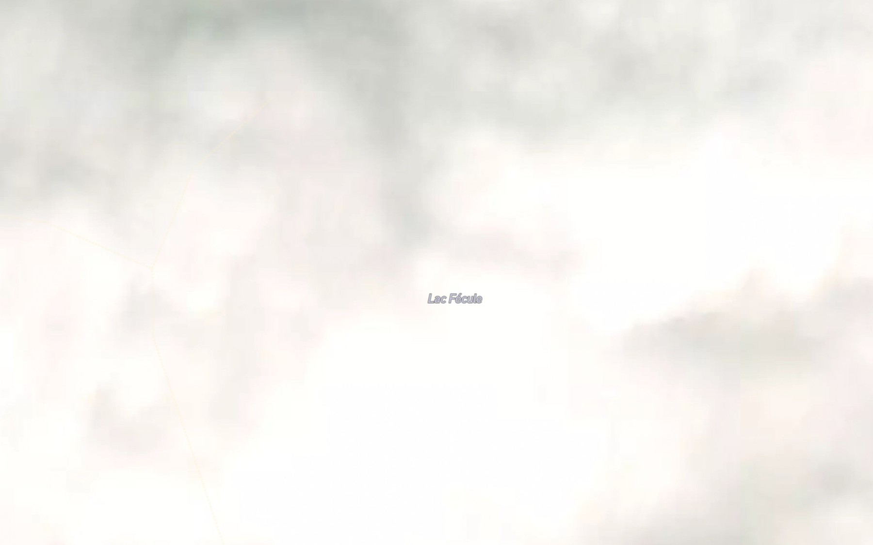 Satellite map of the Lac Fecule