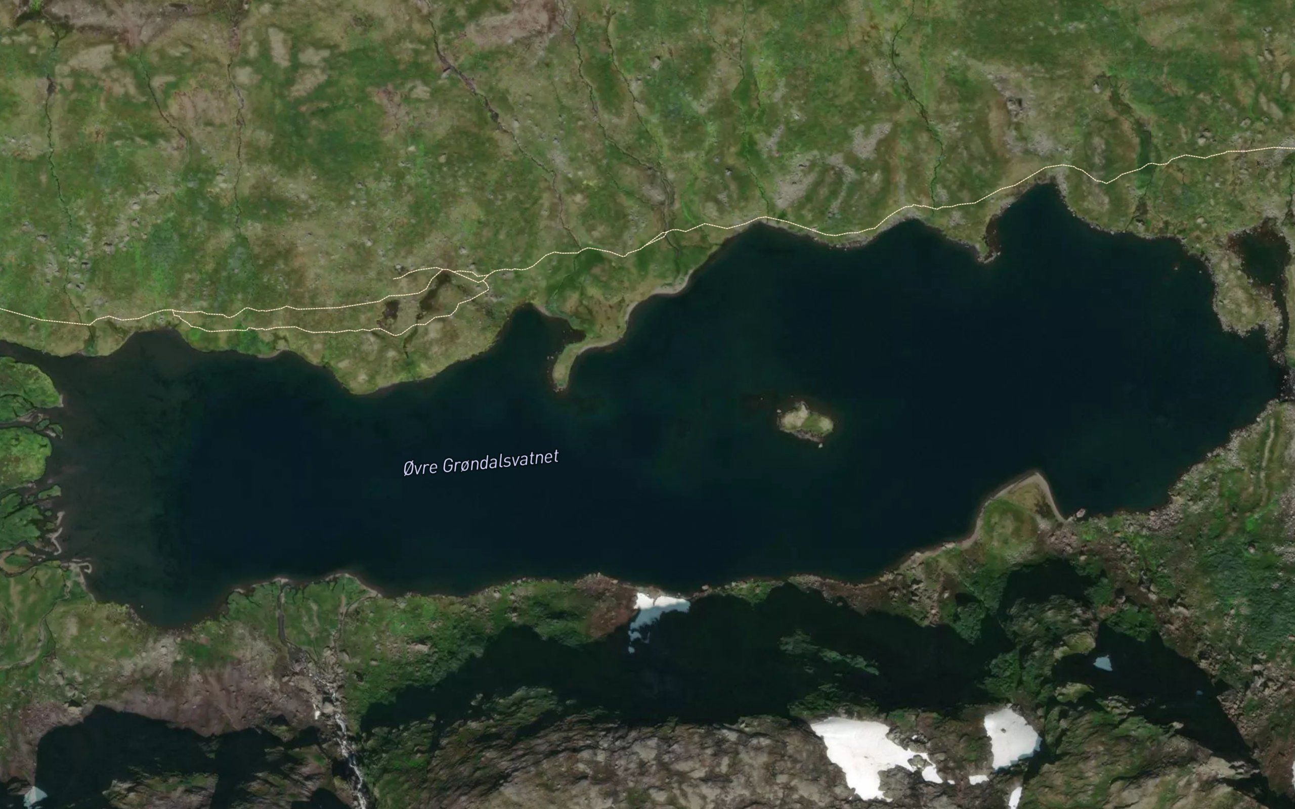 Grondalsvatnet,ovre