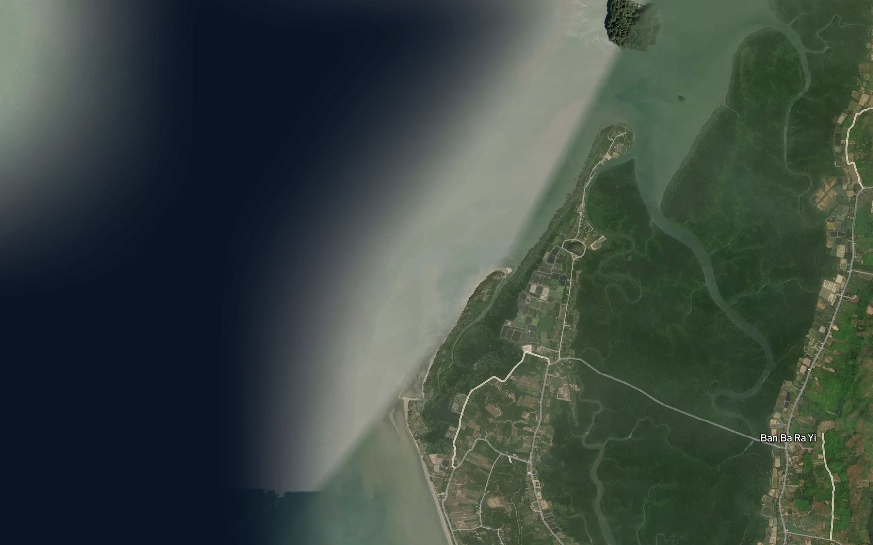 Satellite map of the Ao Thanan