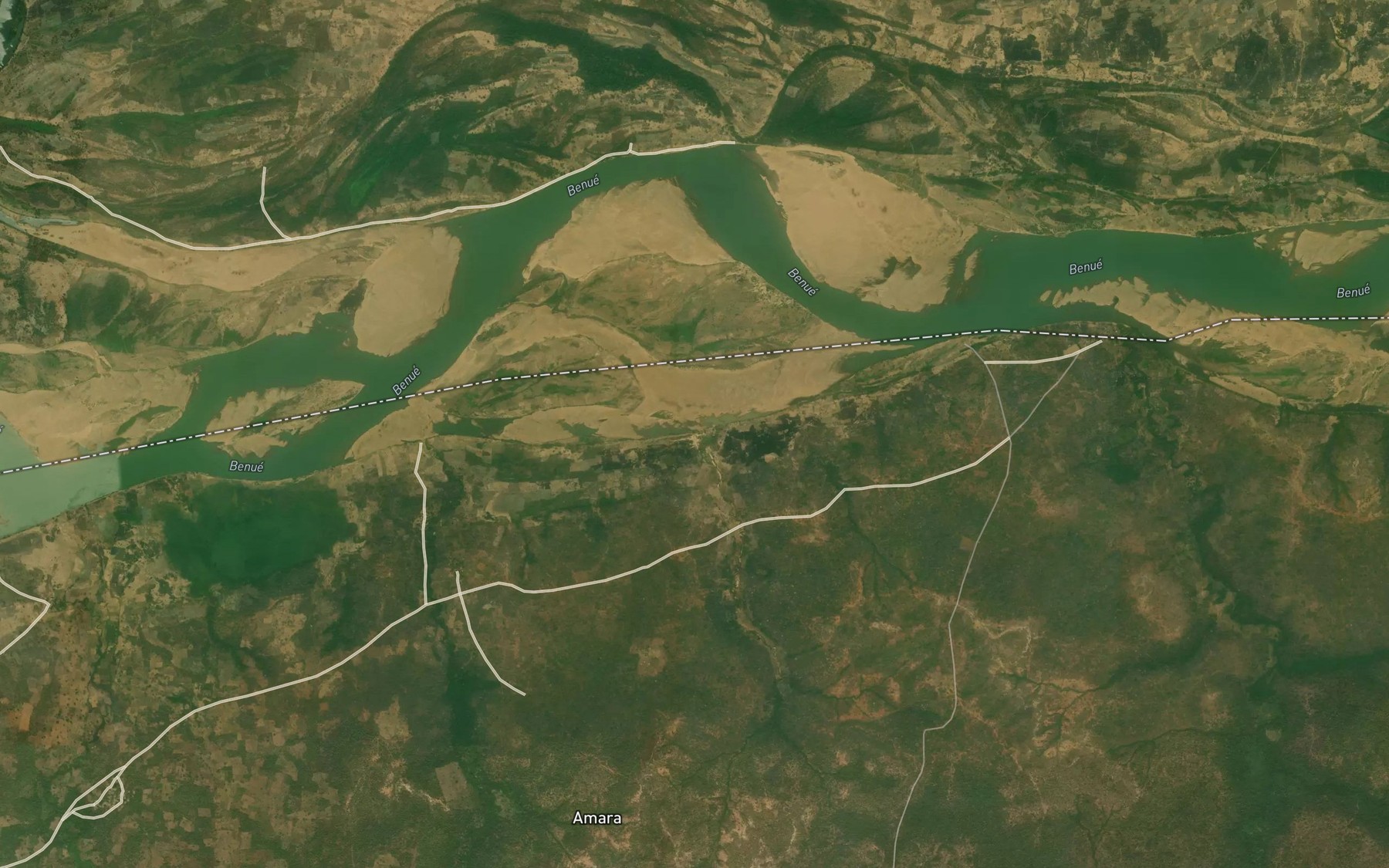 Satellite map of the HuloOtitibuStream