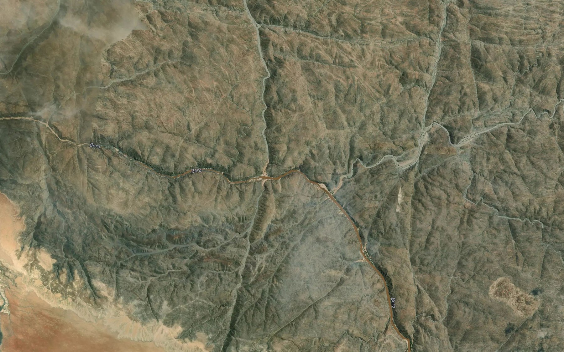 Satellite map of the Cubal