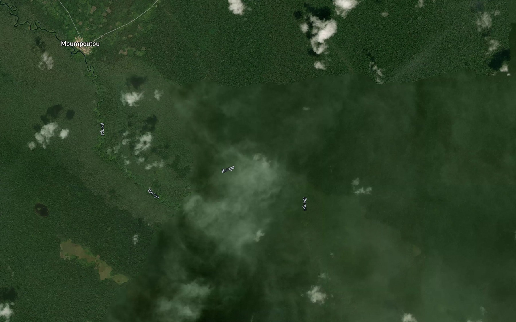 Satellite map of the Lokoko