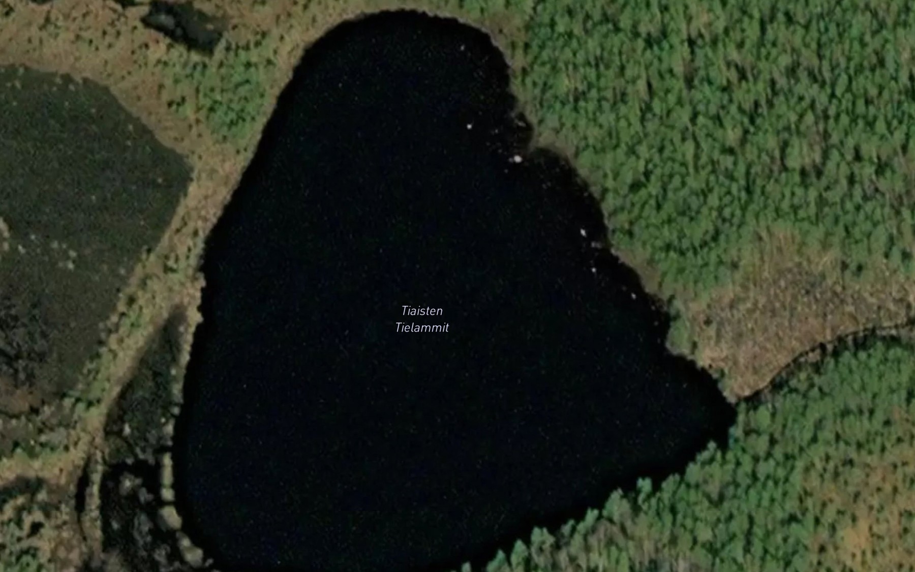 Satellite map of the Tiaisten Tielammit