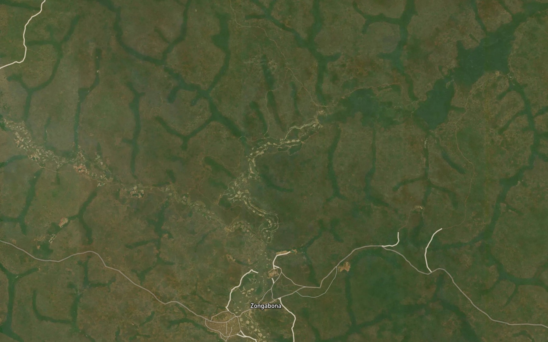 Satellite map of the Bangali