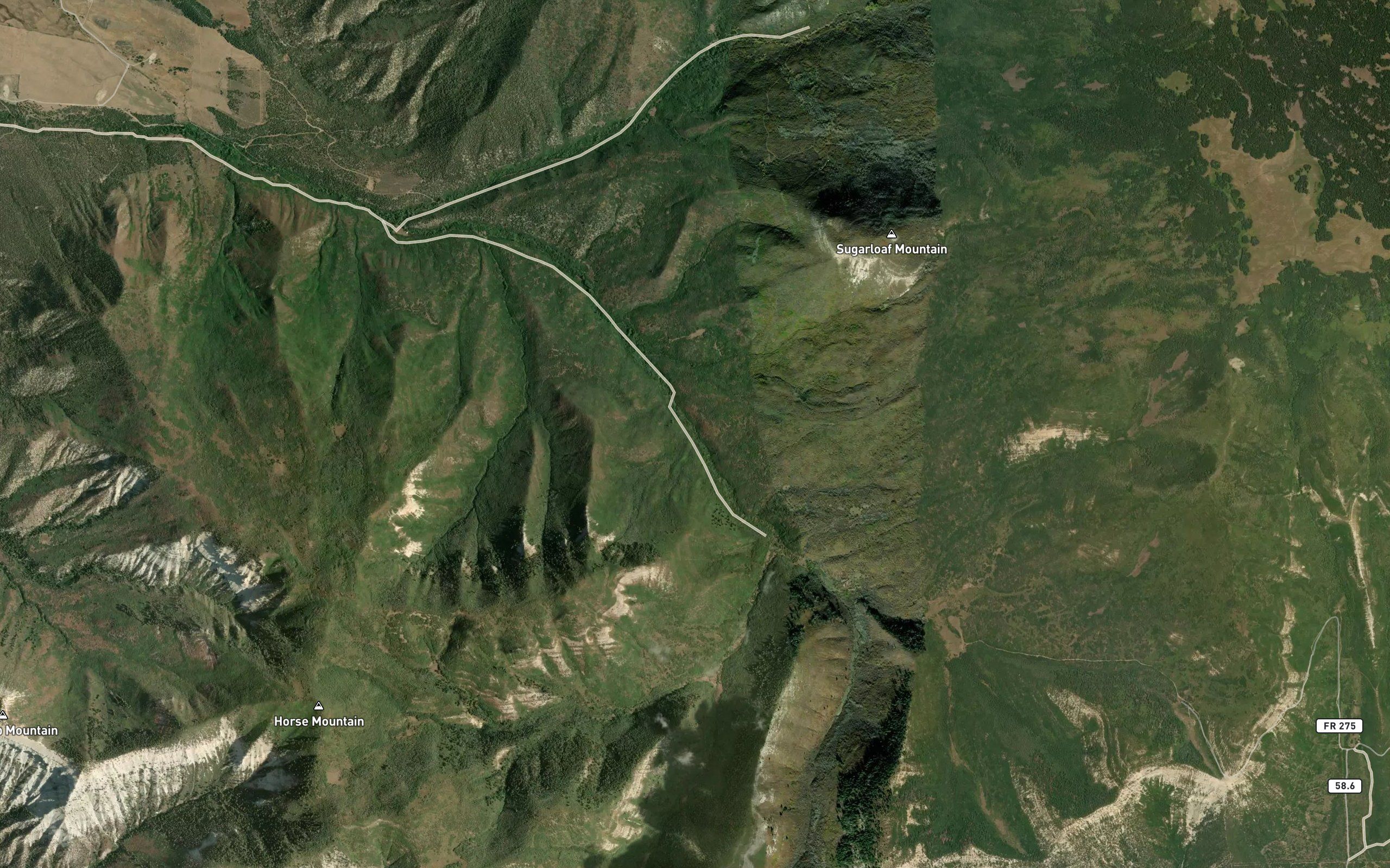Snowslide Creek