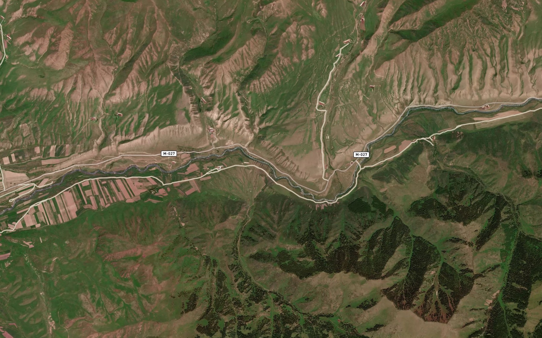 Satellite map of the Chimbulak