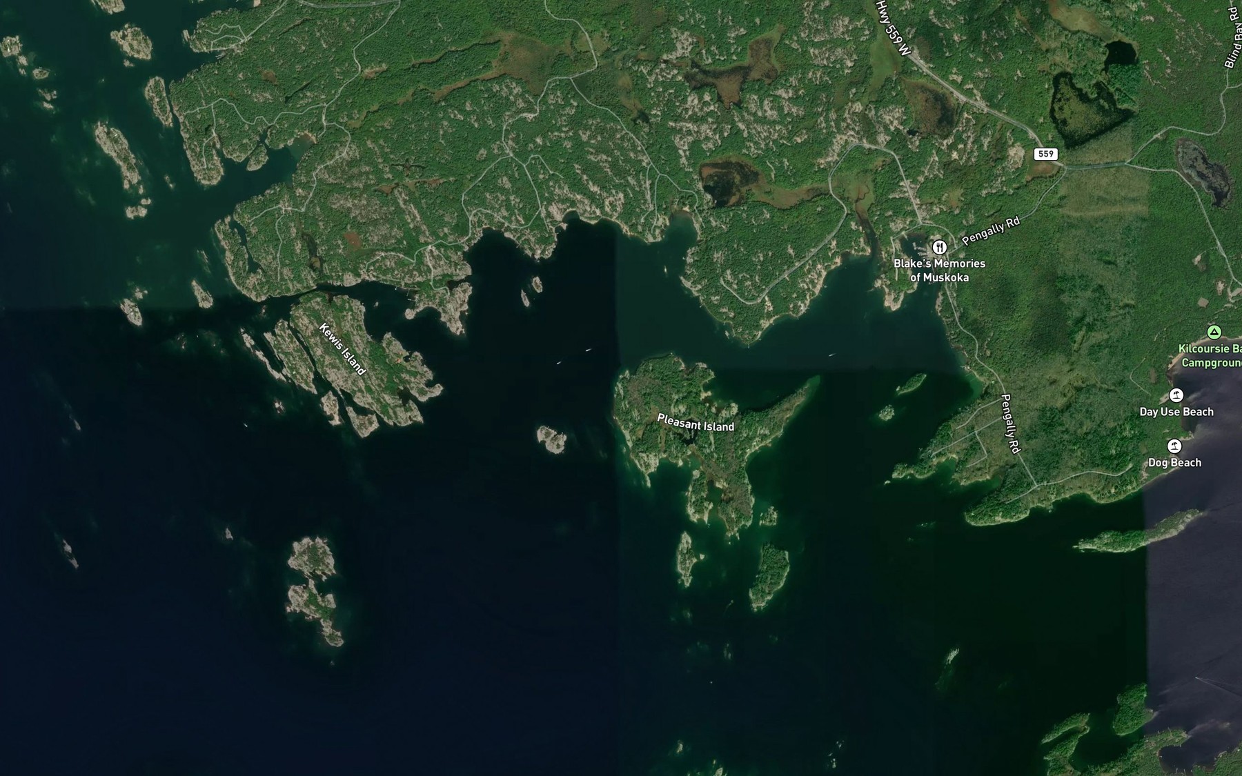 Satellite map of the Richards Bay