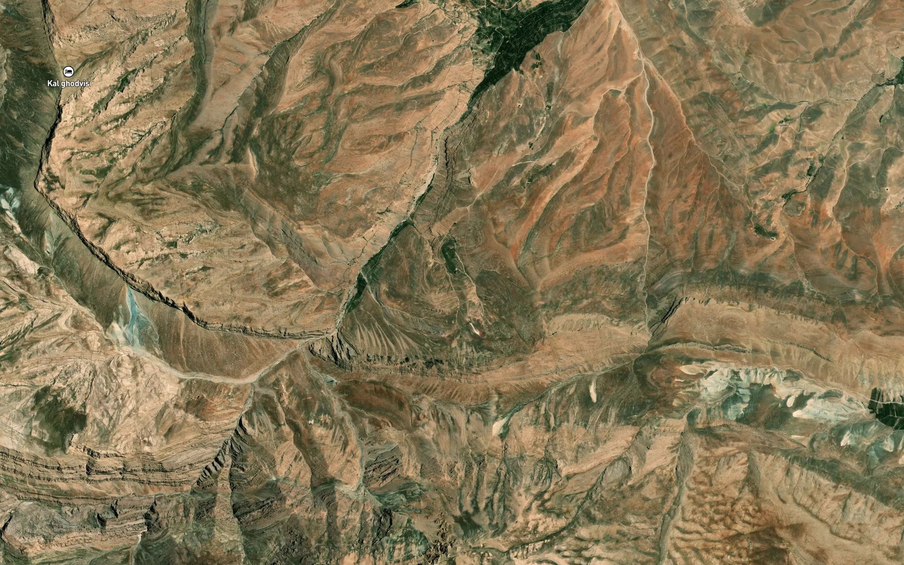 Satellite map of the Cheshmeh-ye Ganj