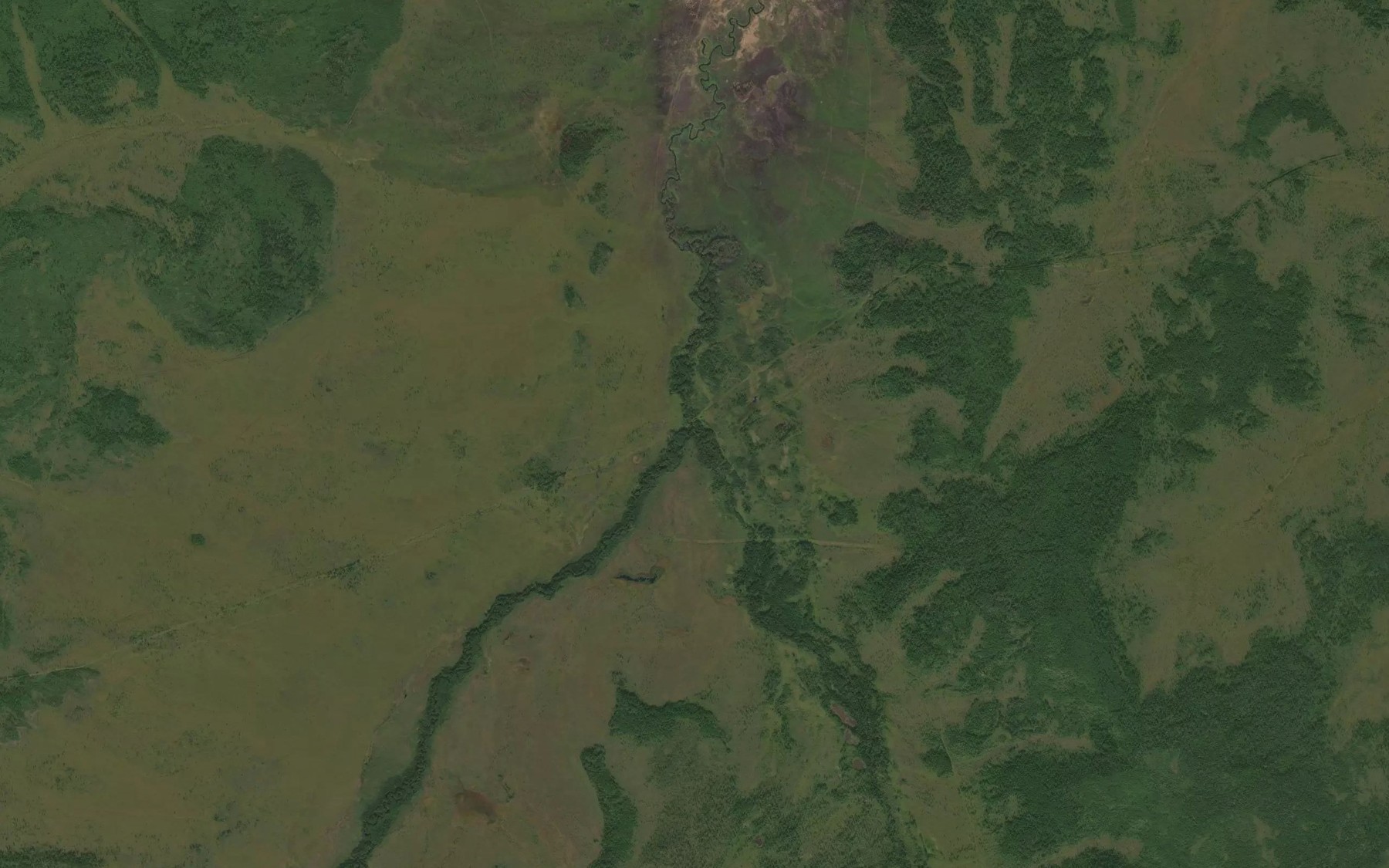 Satellite map of the Malaya Pal'paga