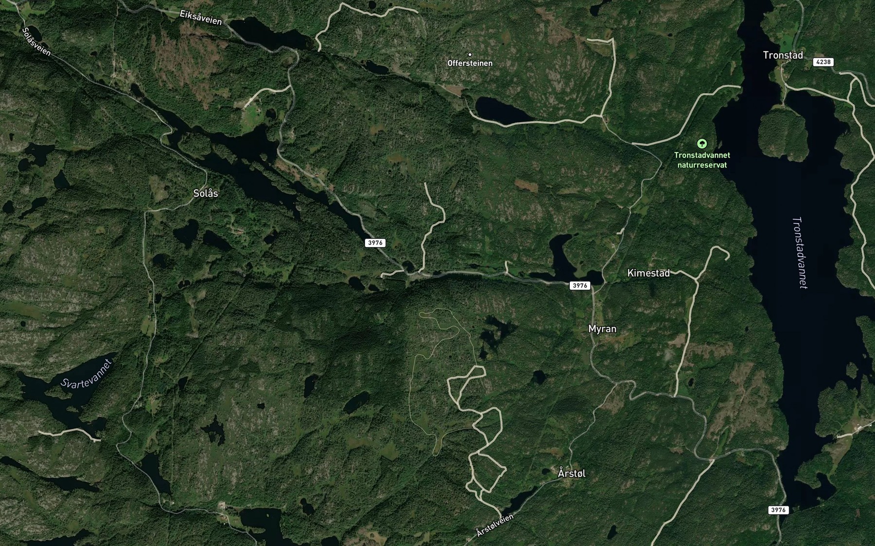 Satellite map of the Bollen