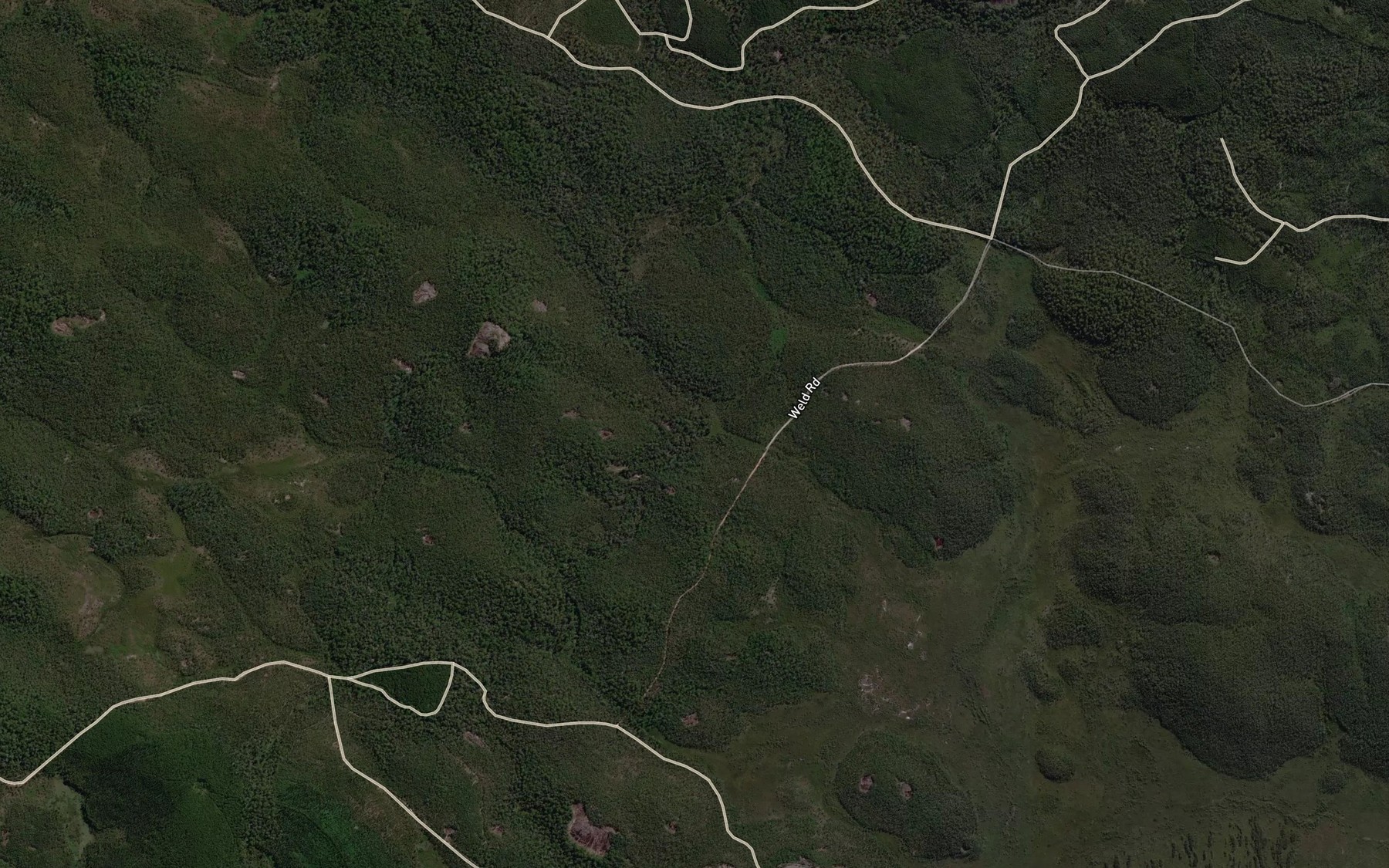 Satellite map of the Deep River