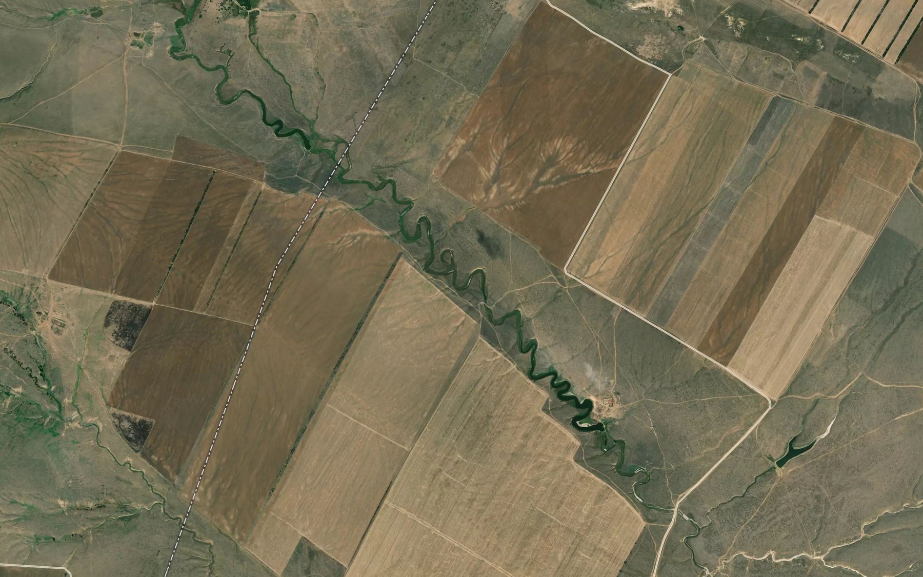 Satellite map of the Balka Barota