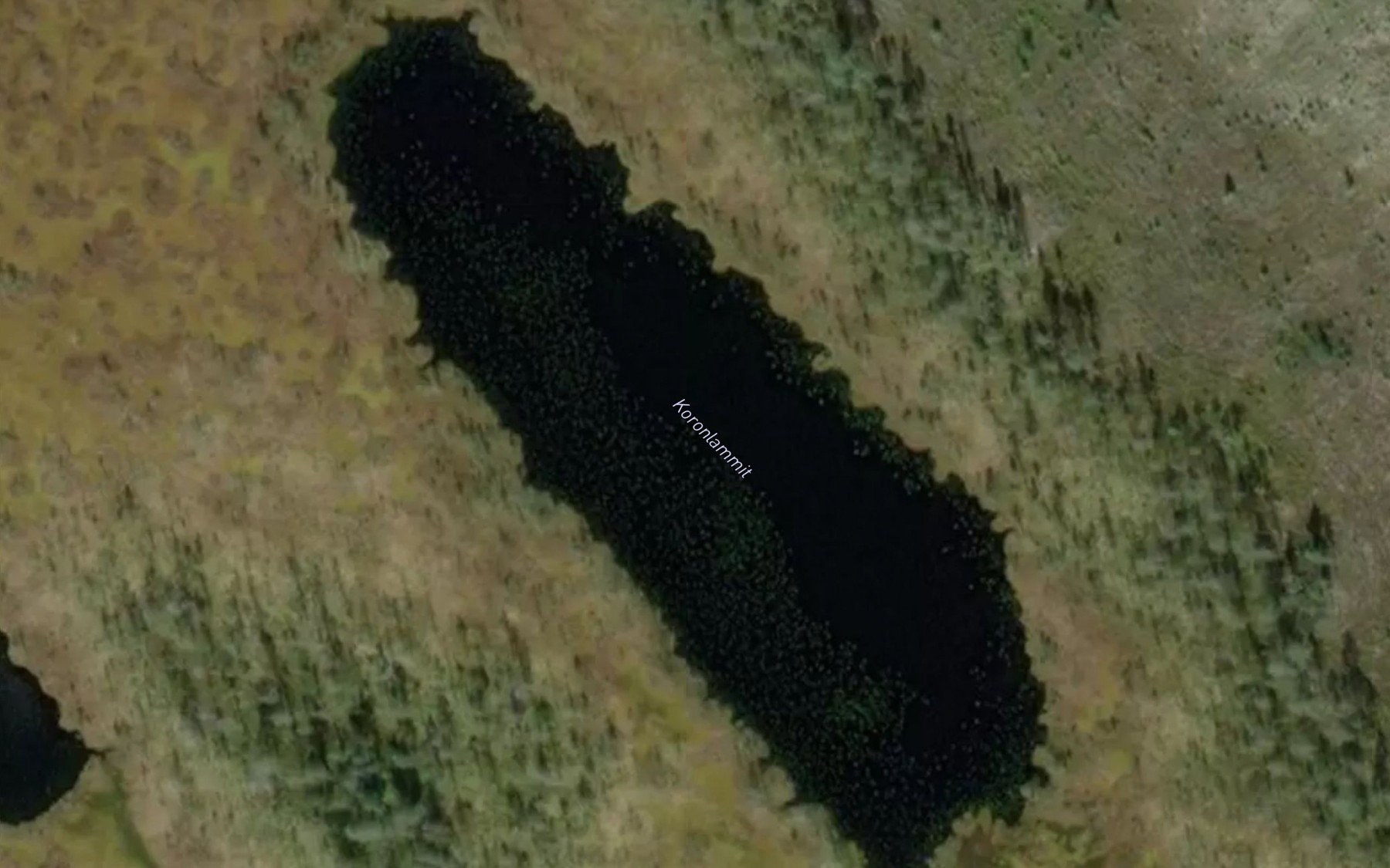 Satellite map of the Koronlammit