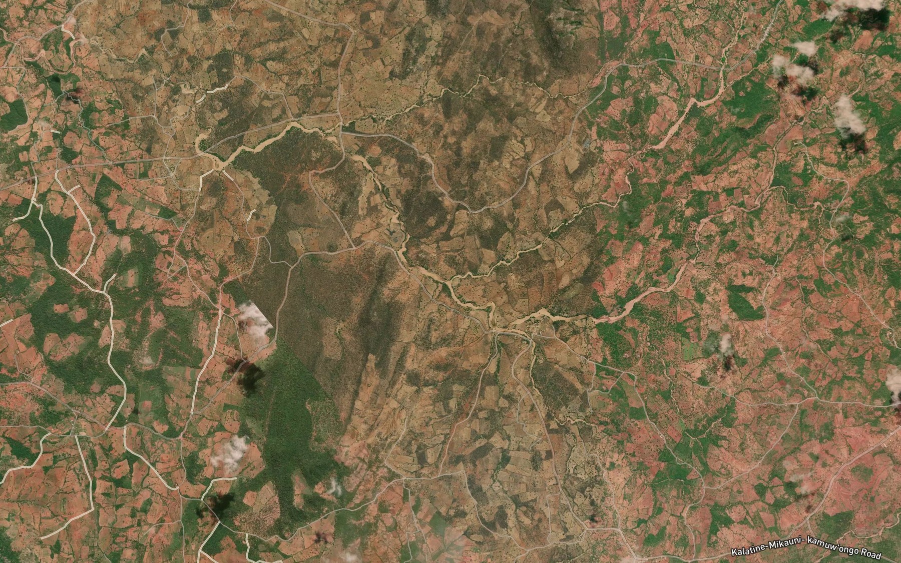 Satellite map of the Mutonyo