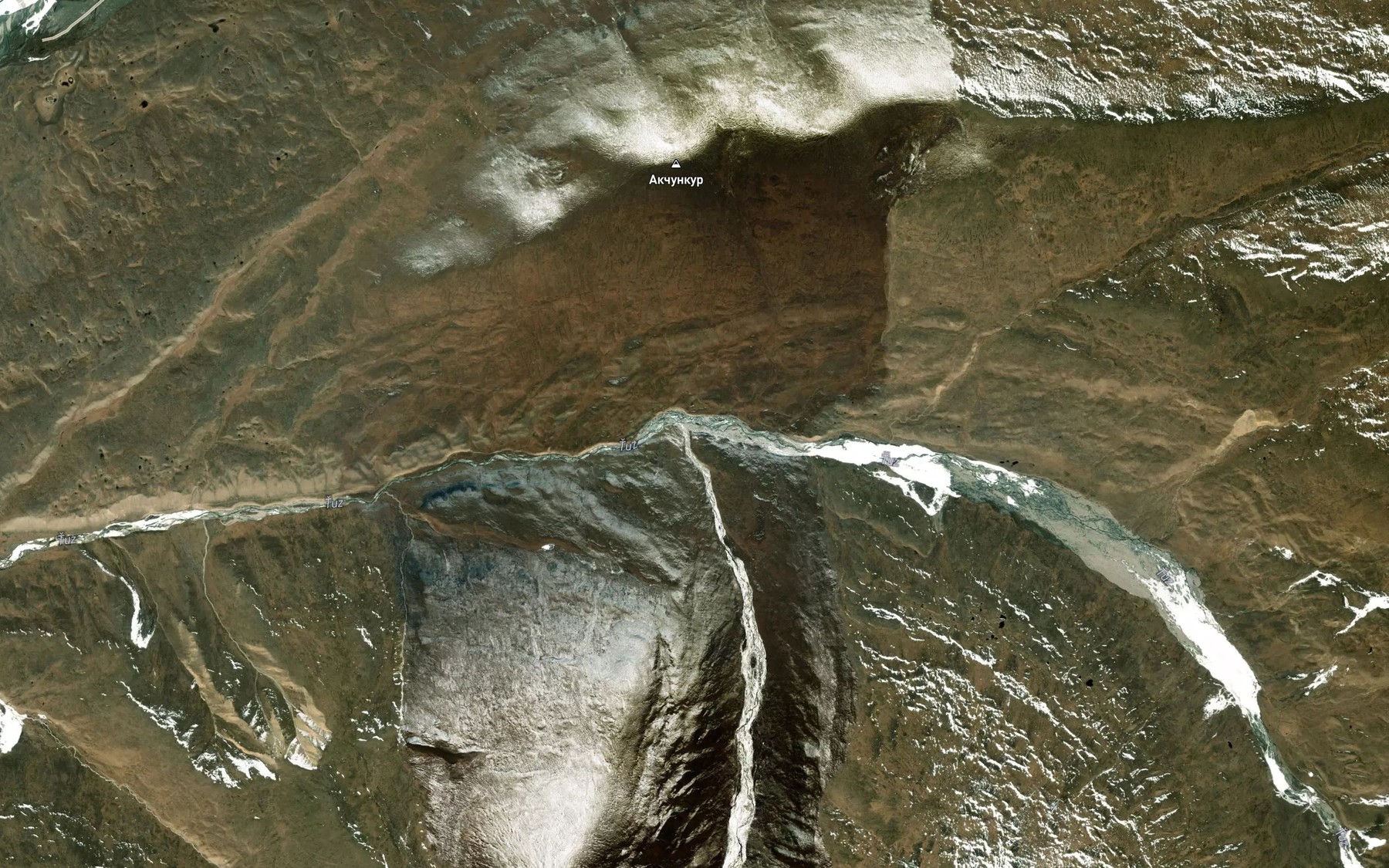 Satellite map of the Konul'gusu