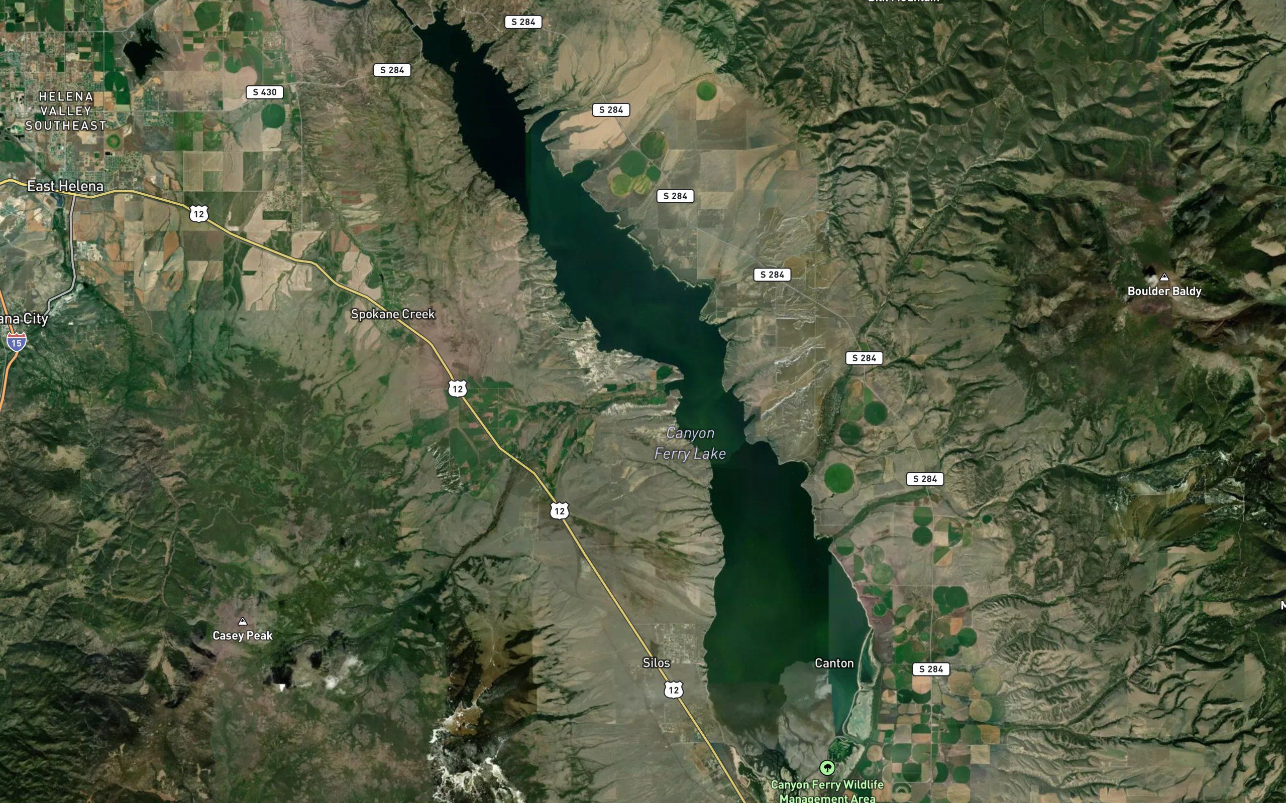 Canyon Ferry Lake