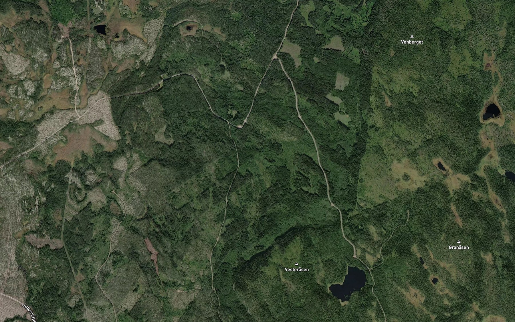 Satellite map of the Gravbekken