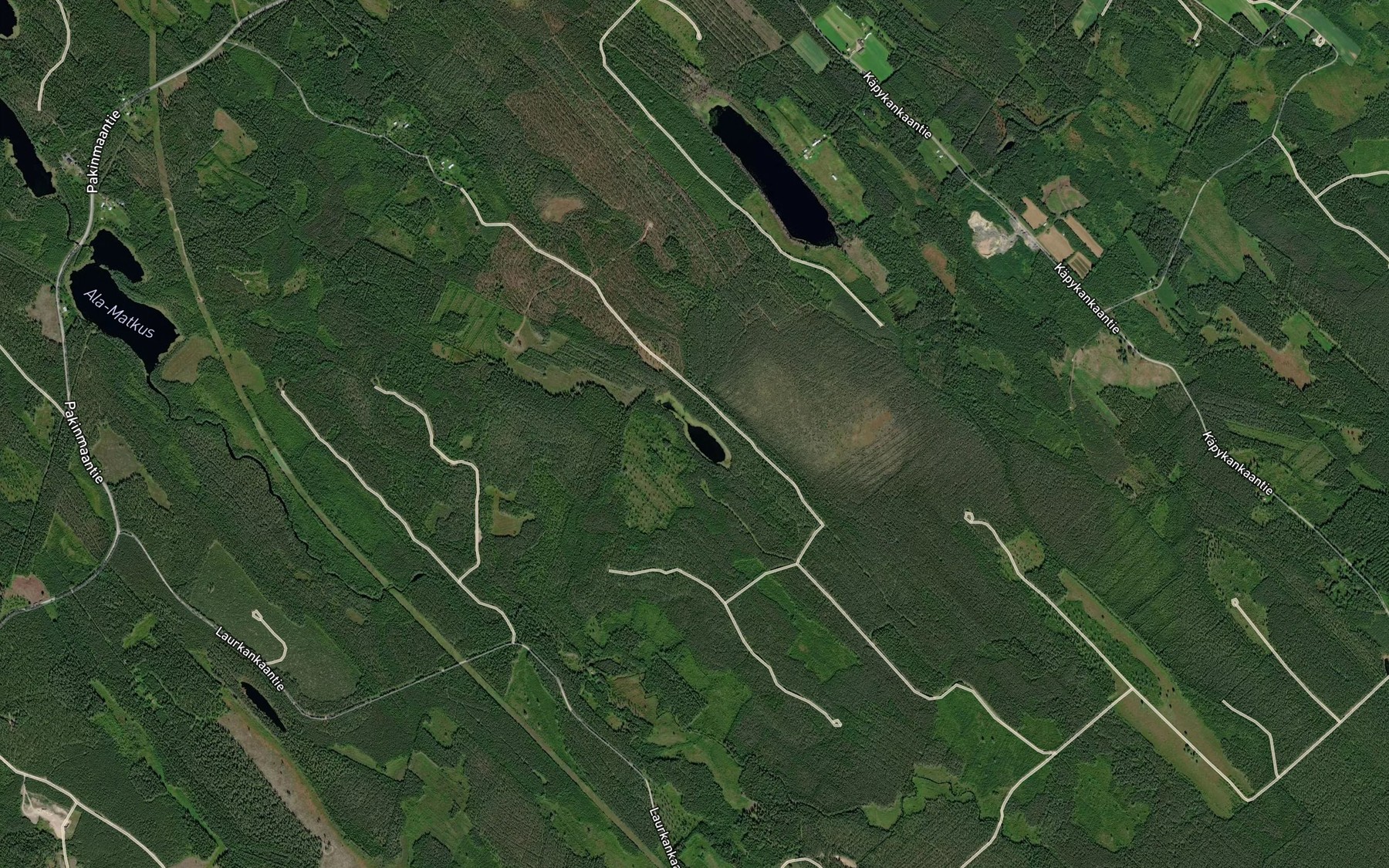 Satellite map of the Liiterlampi