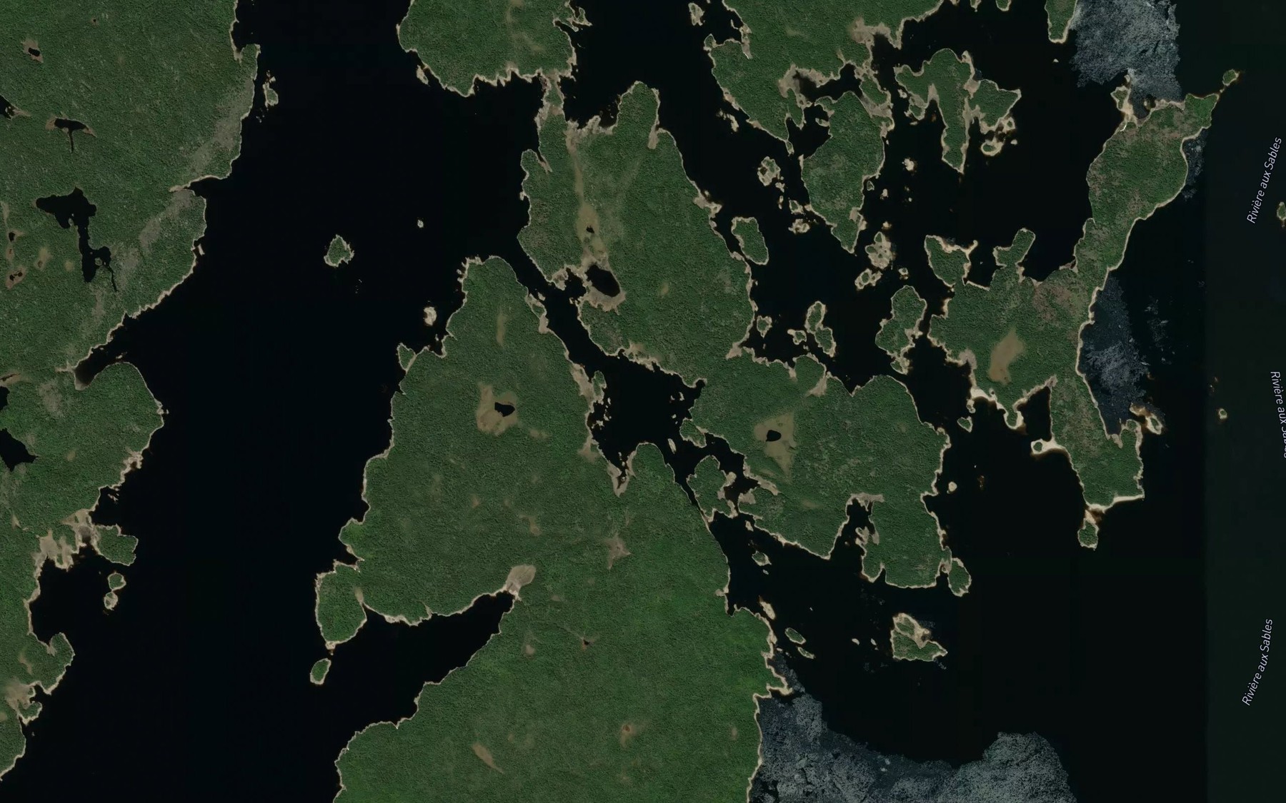 Satellite map of the Le Premier Corridor