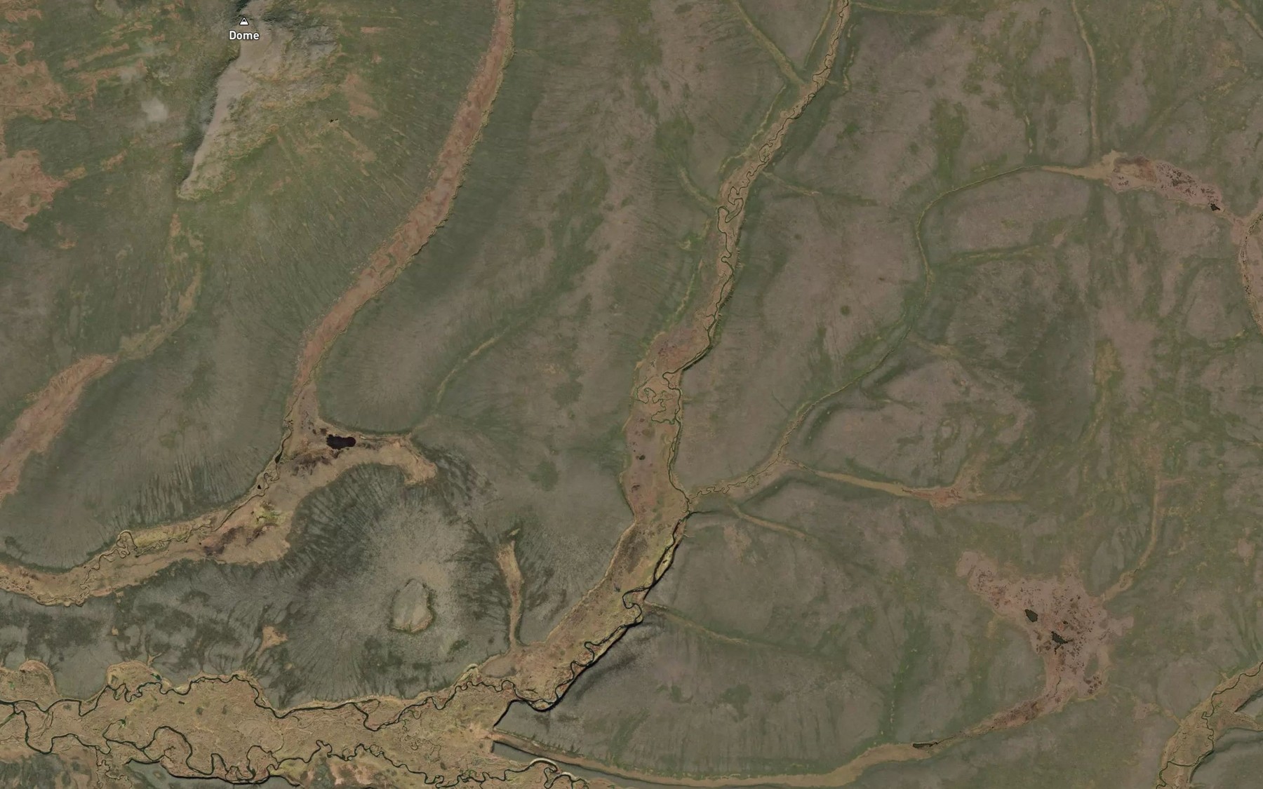 Satellite map of the Clere Bower