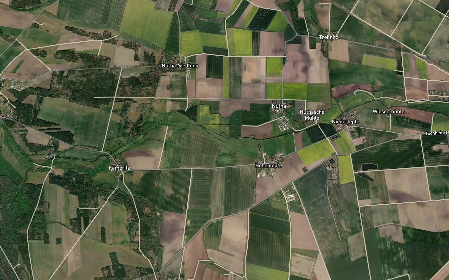 Satellite map of the Rennegraben