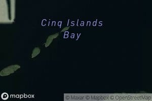 Cinq Islands Bay